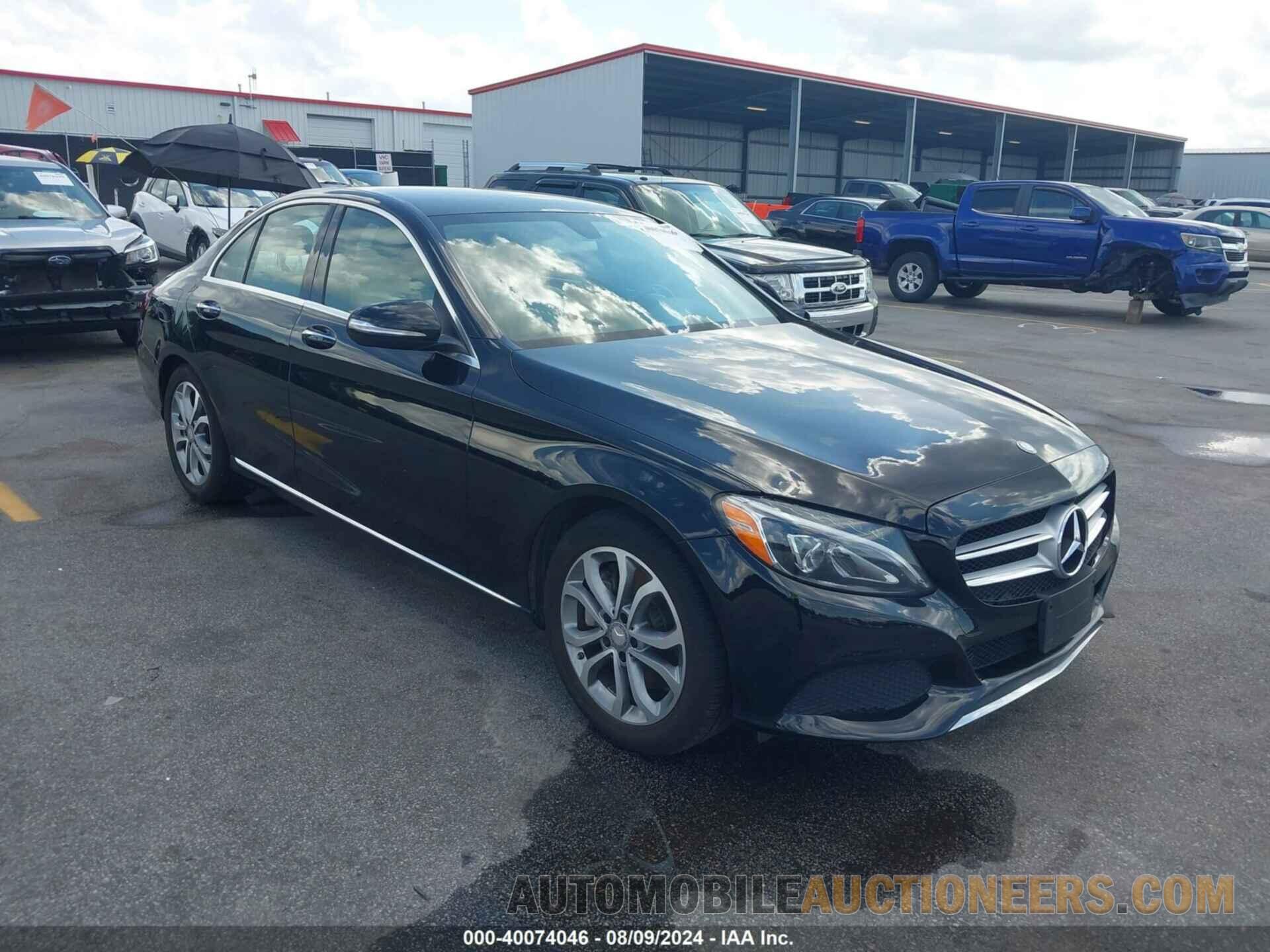 55SWF4JB5FU090318 MERCEDES-BENZ C 300 2015