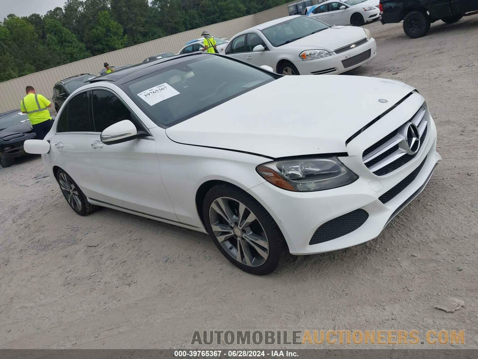 55SWF4JB5FU091517 MERCEDES-BENZ C 2015