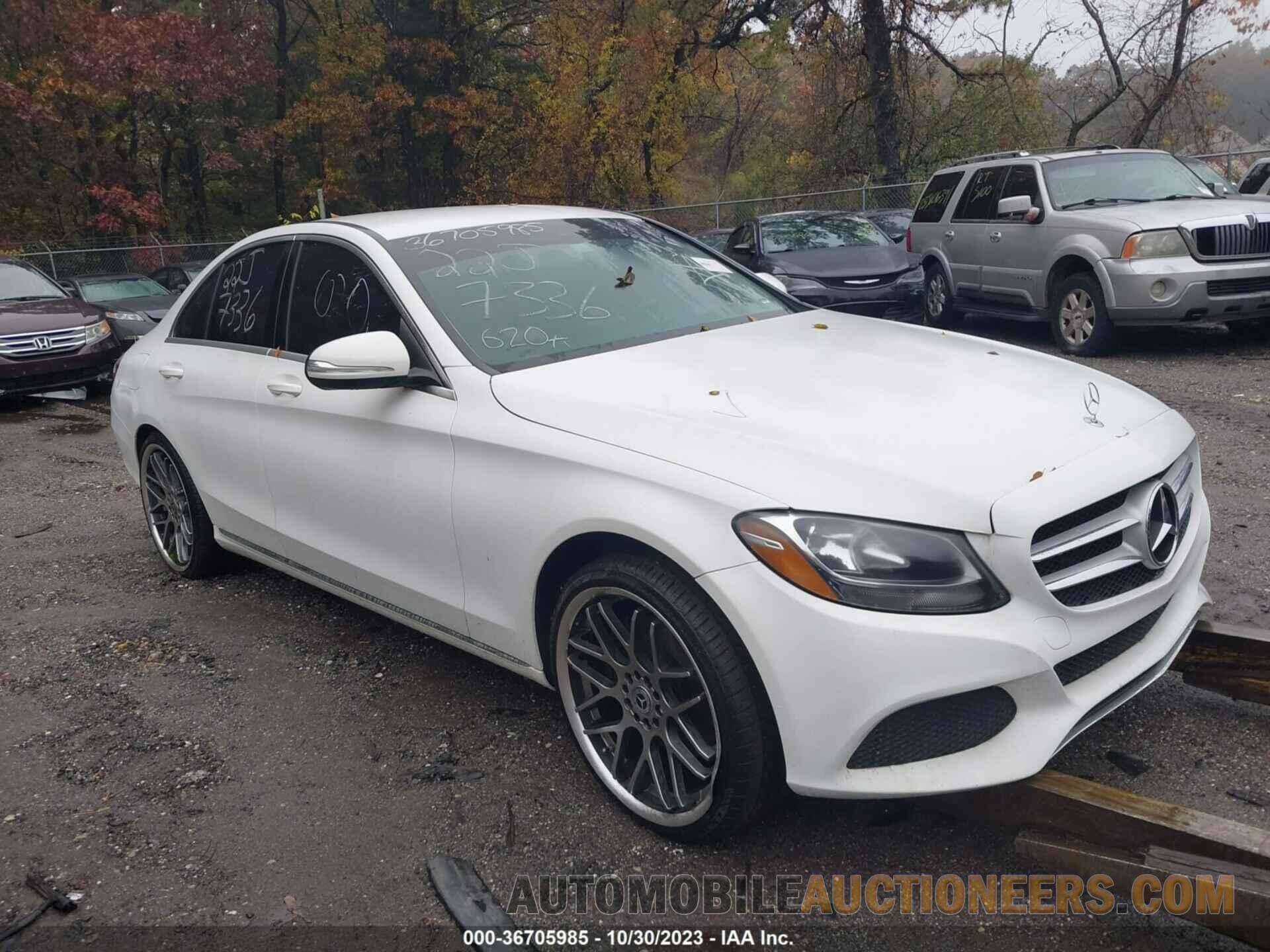 55SWF4JB5FU091906 MERCEDES-BENZ C-CLASS 2015