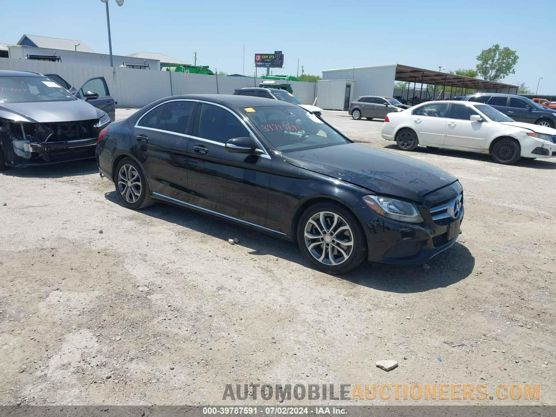 55SWF4JB5FU095521 MERCEDES-BENZ C 300 2015