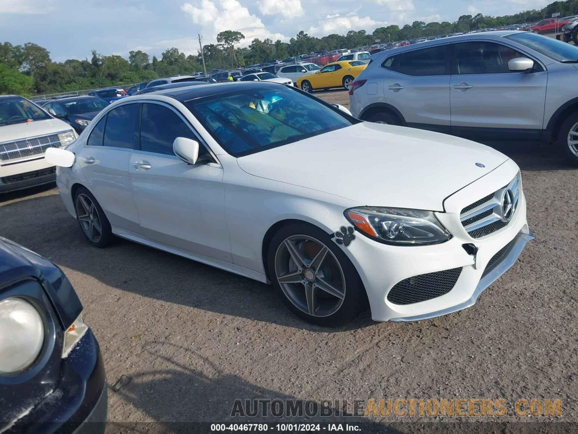 55SWF4JB5GU105692 MERCEDES-BENZ C 2016