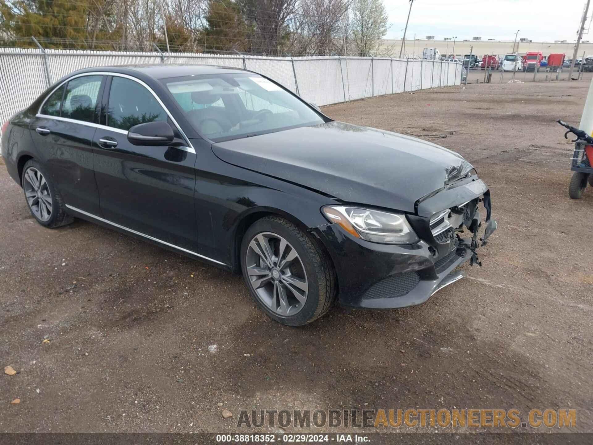 55SWF4JB5GU106759 MERCEDES-BENZ C 300 2016