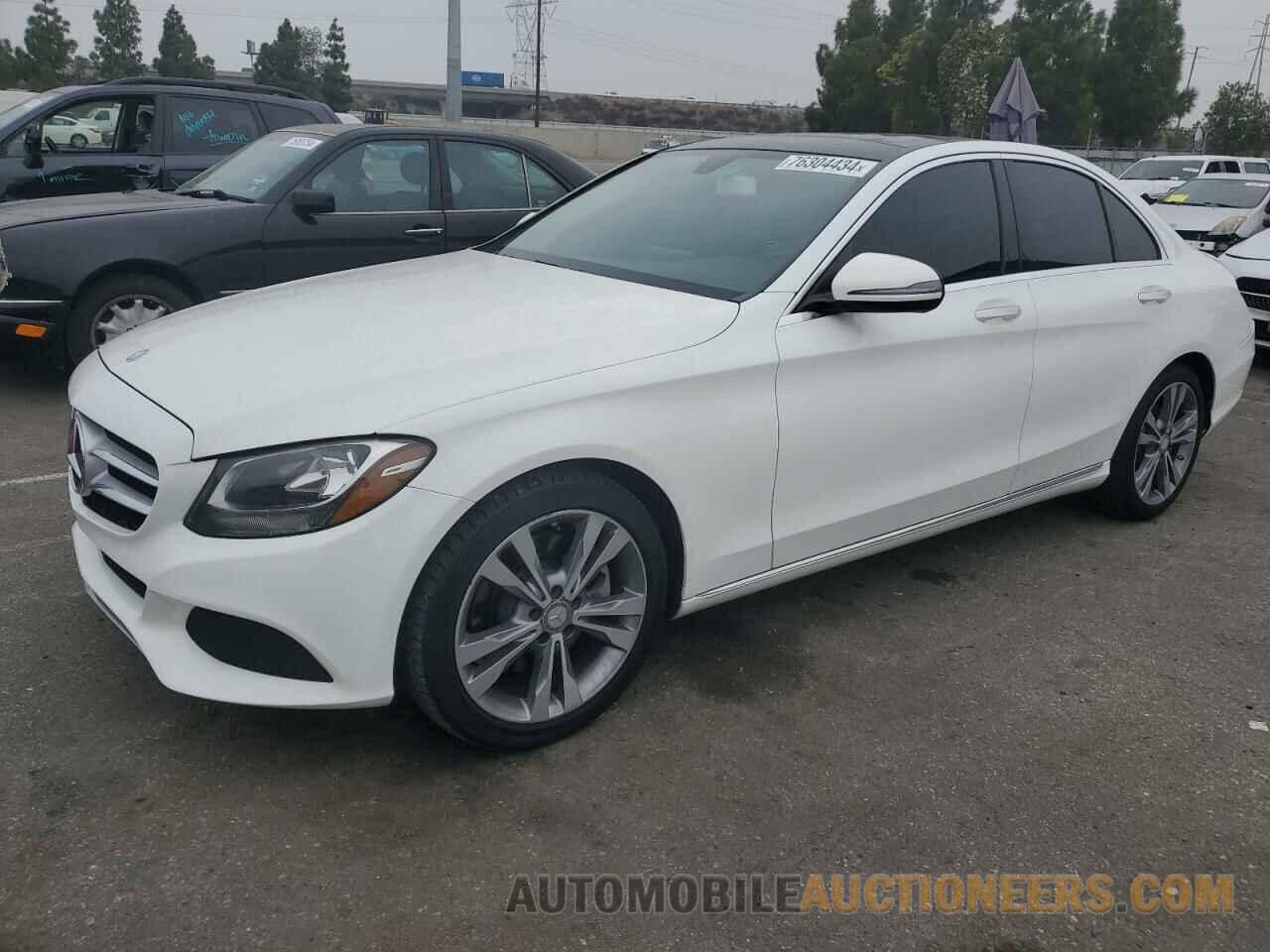 55SWF4JB5GU111850 MERCEDES-BENZ C-CLASS 2016