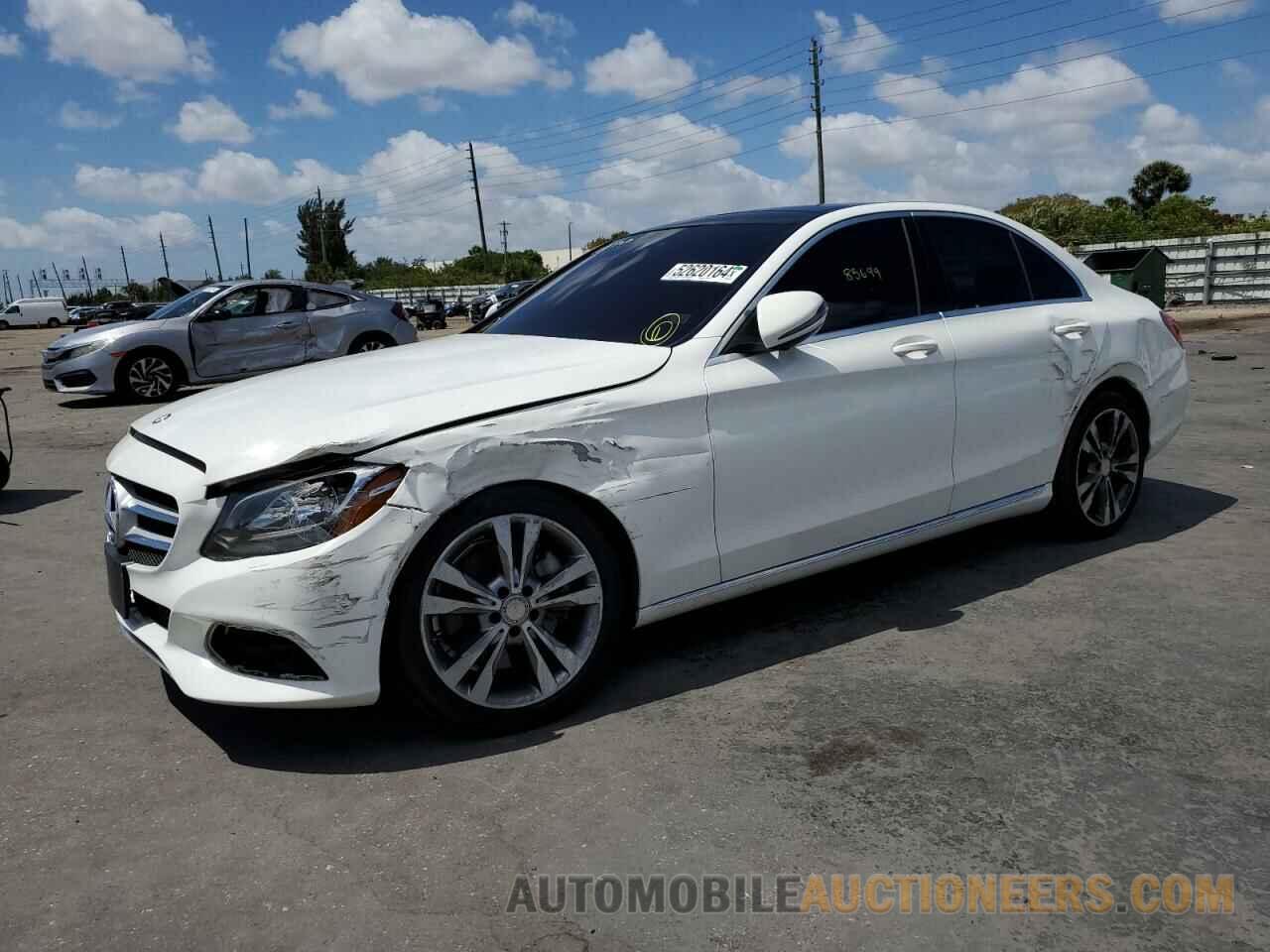 55SWF4JB5GU132455 MERCEDES-BENZ C-CLASS 2016