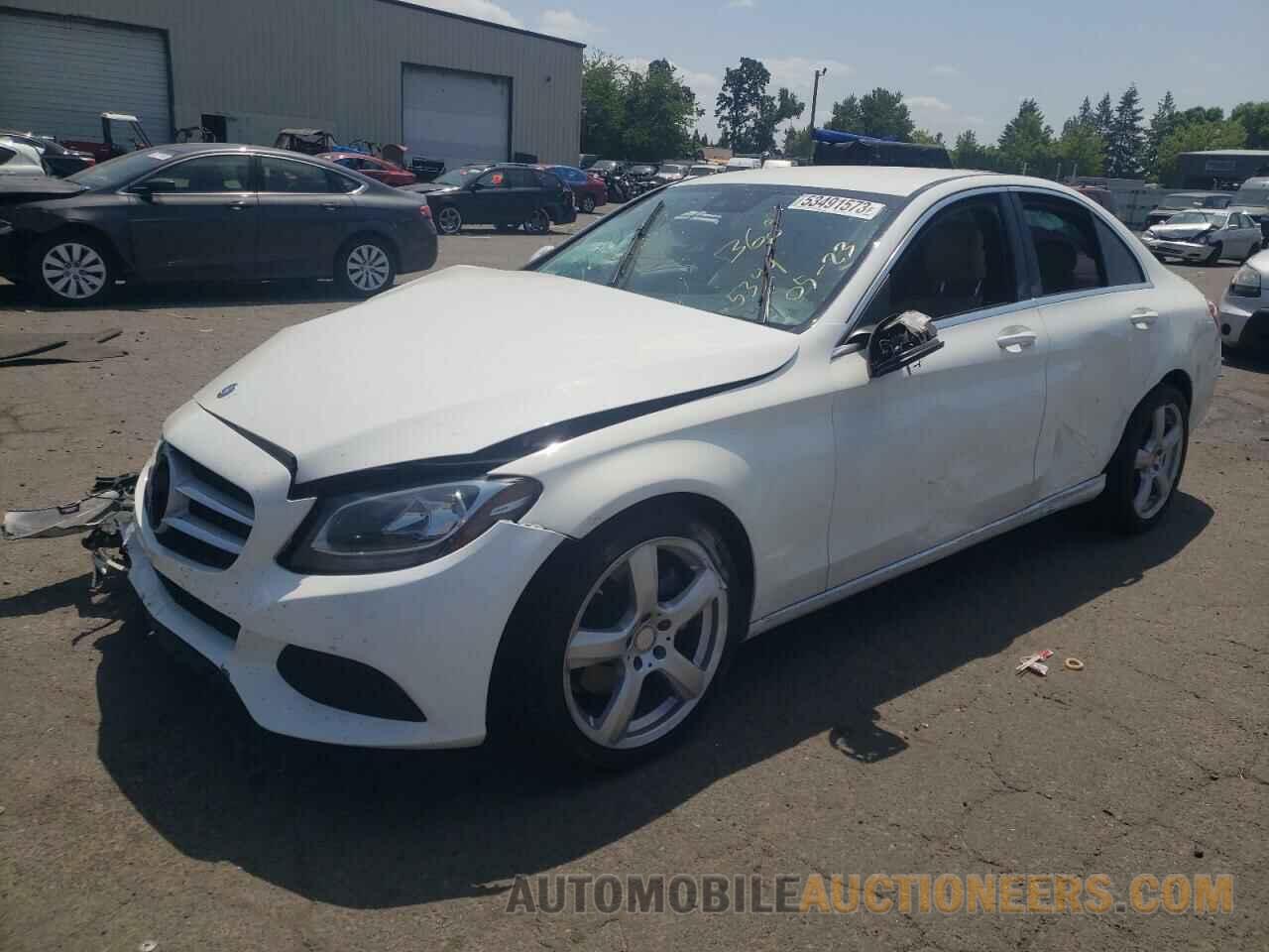 55SWF4JB5GU142077 MERCEDES-BENZ C-CLASS 2016