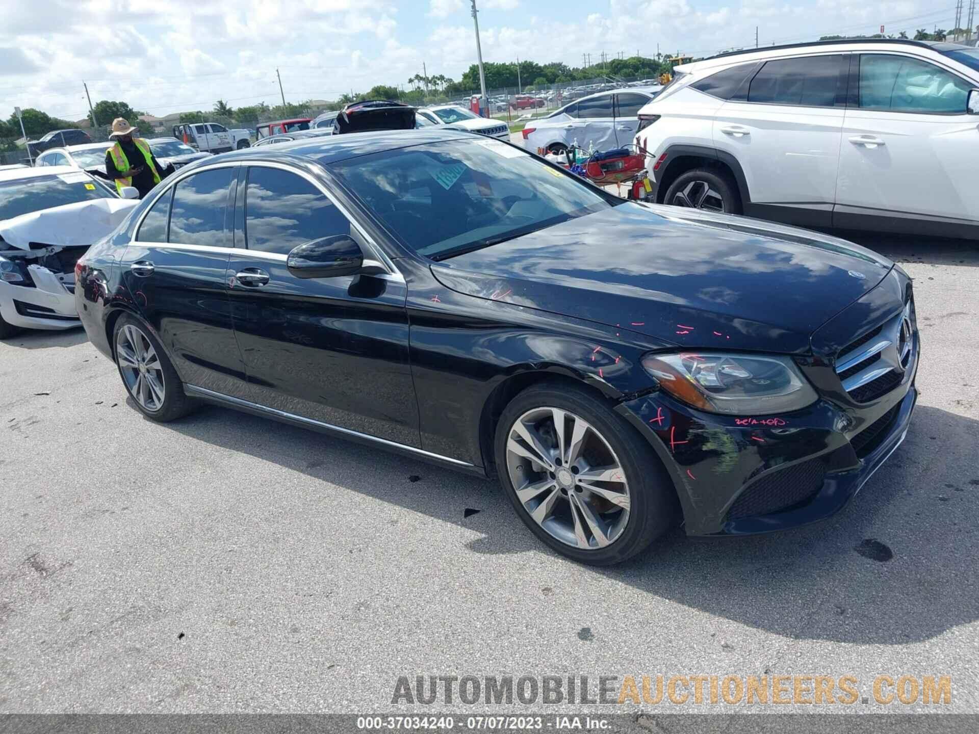 55SWF4JB5GU144640 MERCEDES-BENZ C-CLASS 2016