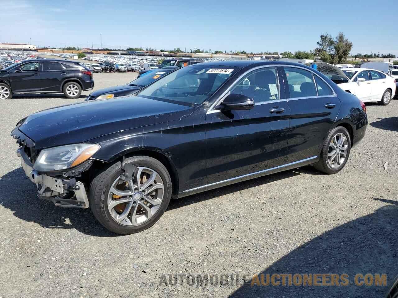 55SWF4JB5GU152009 MERCEDES-BENZ C-CLASS 2016