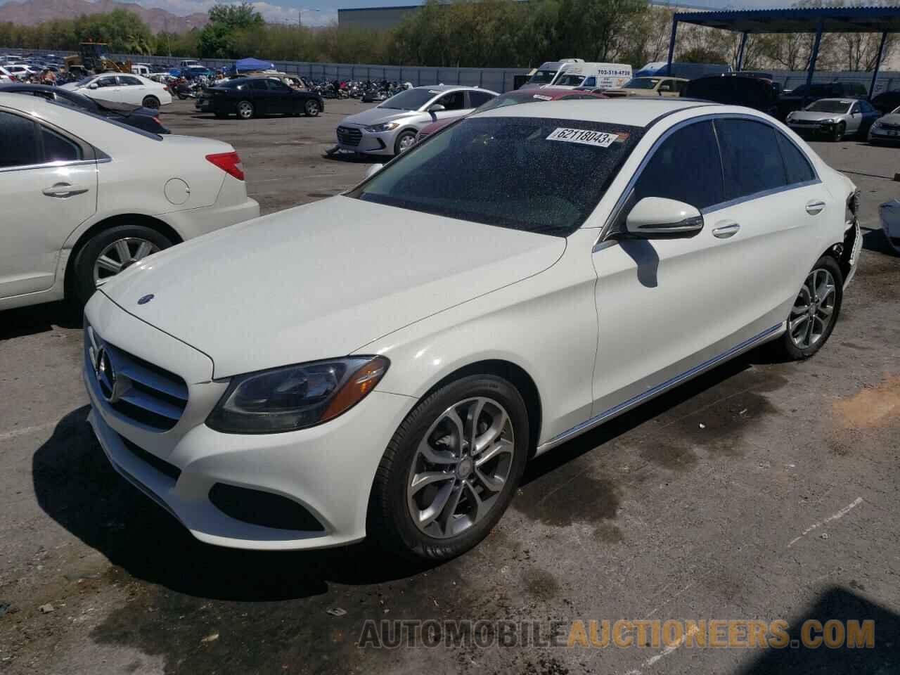 55SWF4JB5GU160580 MERCEDES-BENZ C-CLASS 2016