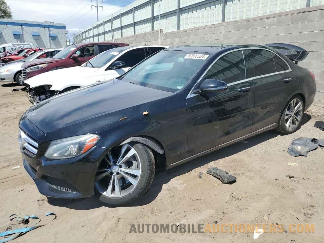 55SWF4JB5GU160823 MERCEDES-BENZ C-CLASS 2016