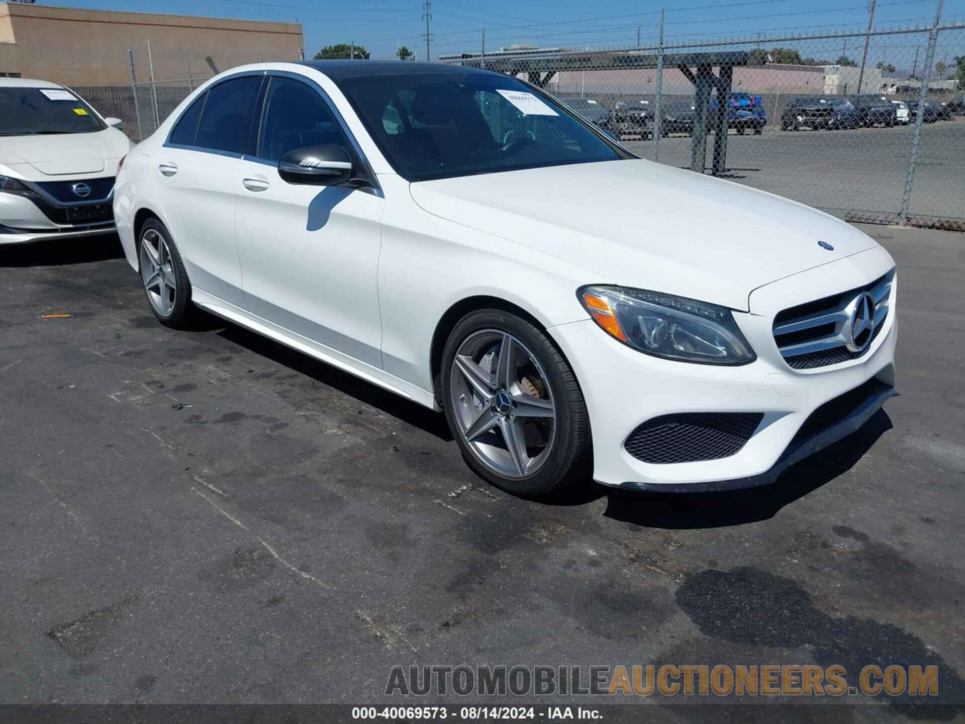 55SWF4JB5GU162507 MERCEDES-BENZ C 300 2016