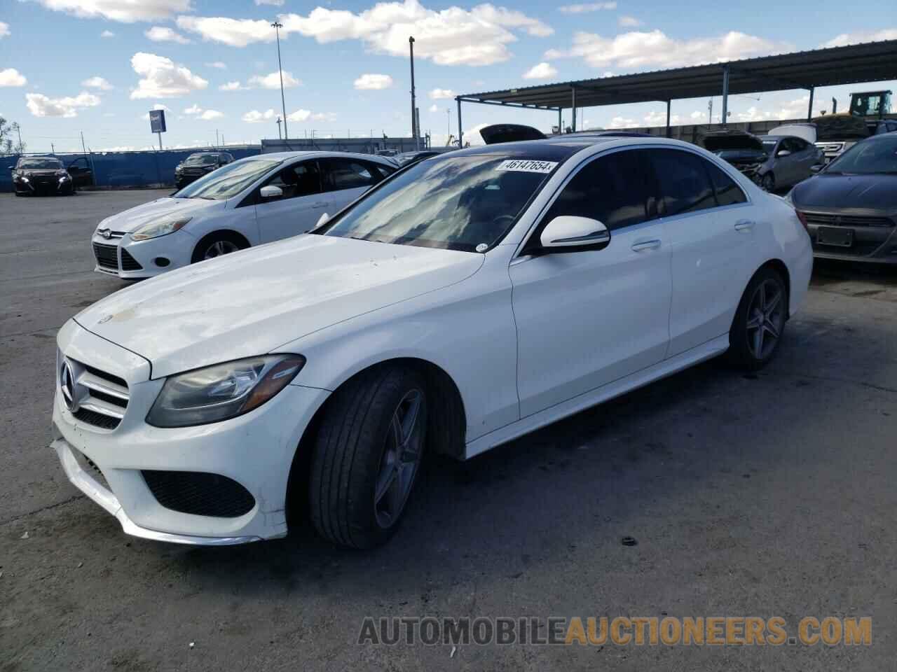 55SWF4JB5GU163835 MERCEDES-BENZ C-CLASS 2016