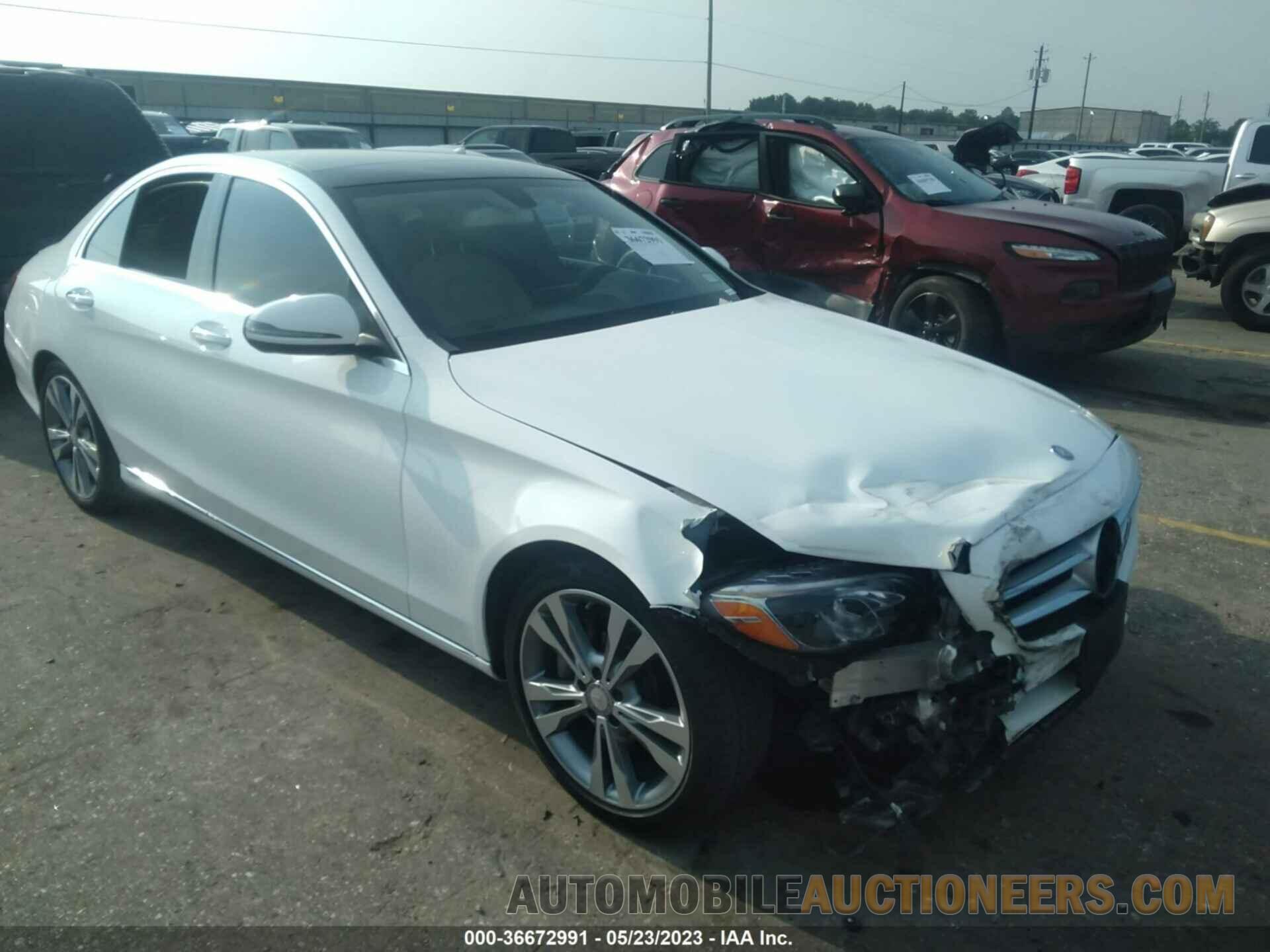 55SWF4JB5GU166685 MERCEDES-BENZ C-CLASS 2016