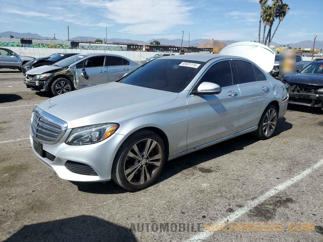 55SWF4JB5GU171479 MERCEDES-BENZ C-CLASS 2016