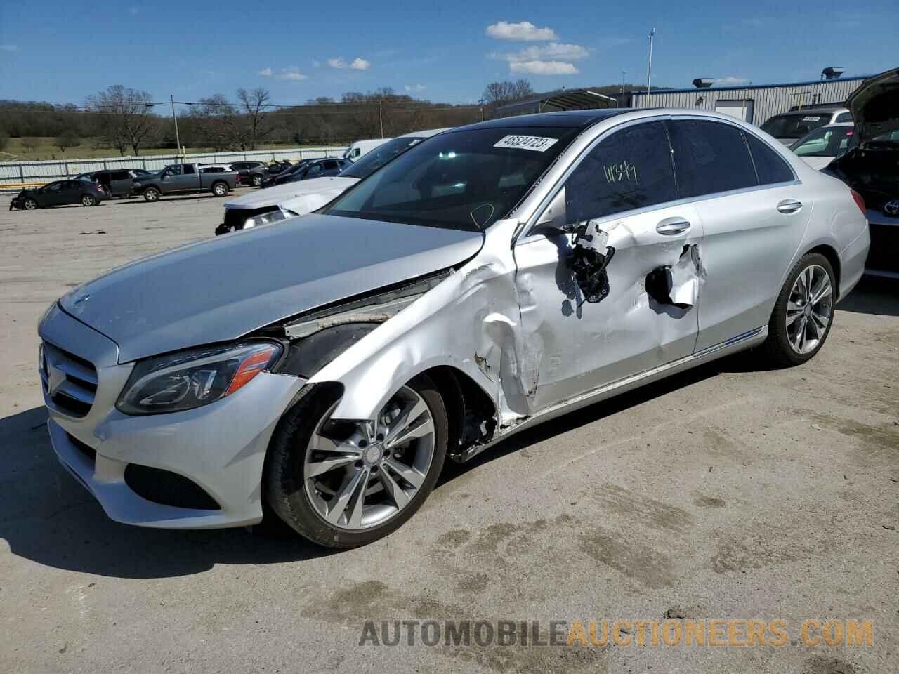 55SWF4JB5HU181236 MERCEDES-BENZ C-CLASS 2017