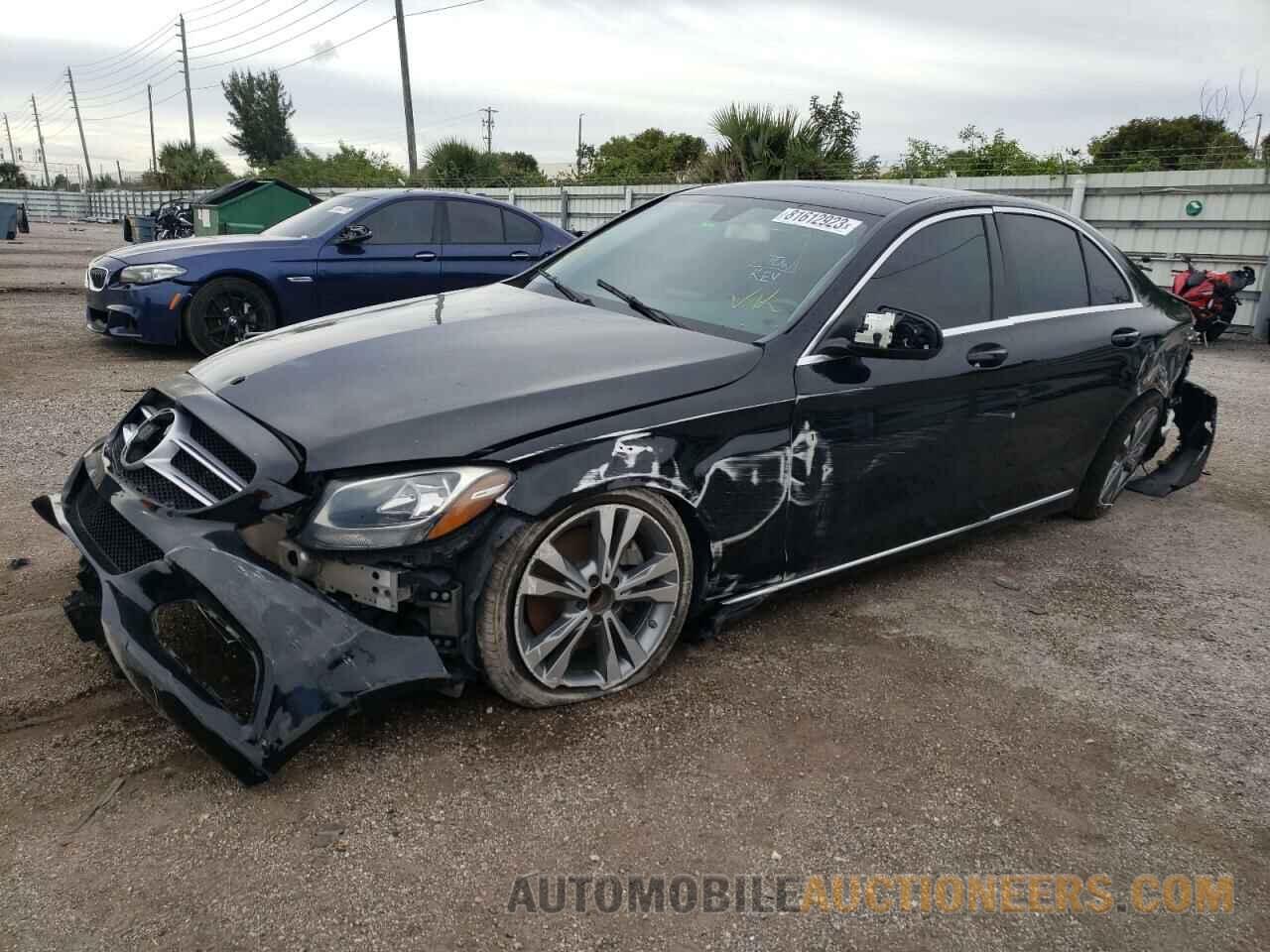 55SWF4JB5HU184766 MERCEDES-BENZ C-CLASS 2017