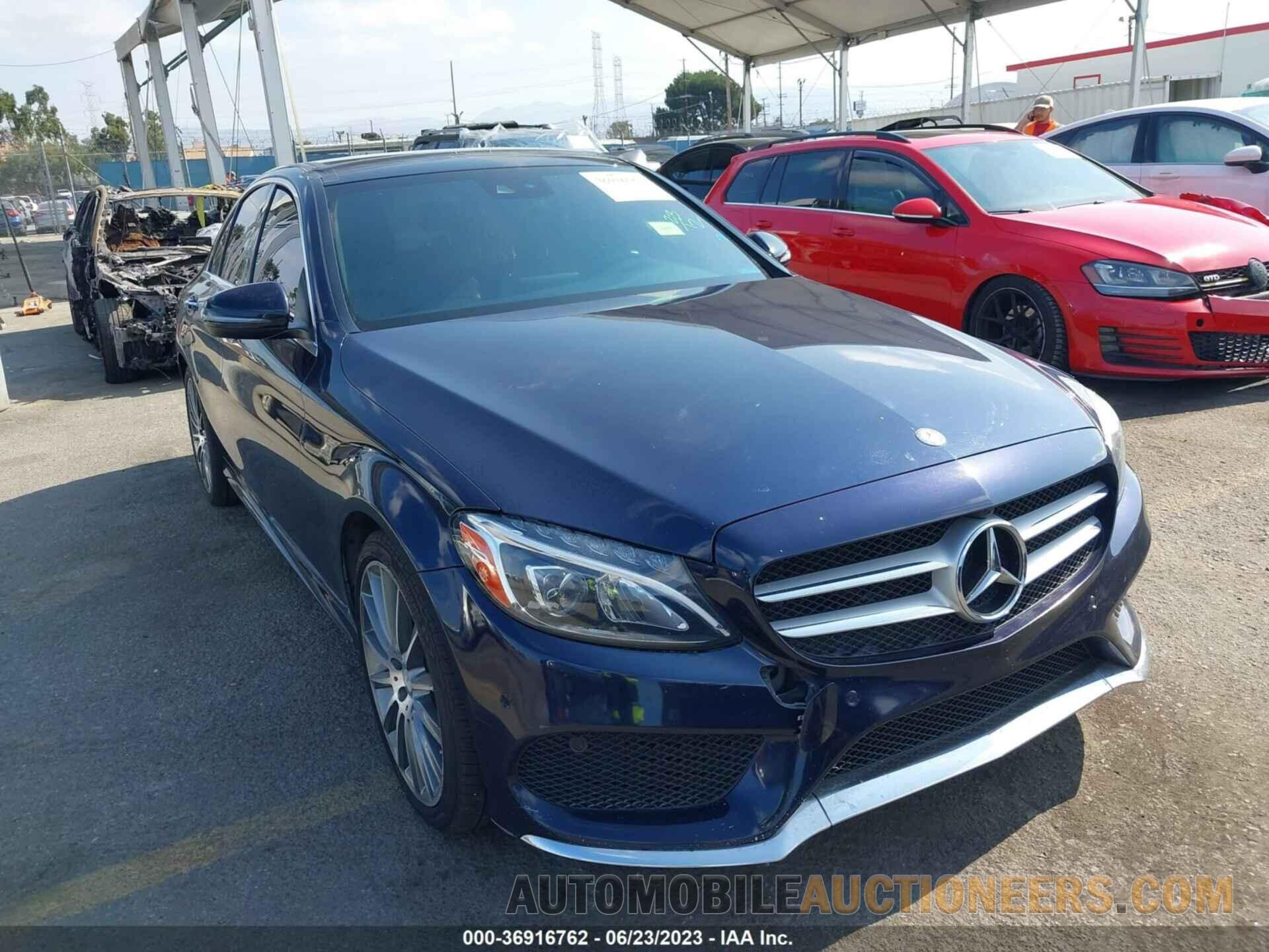 55SWF4JB5HU187991 MERCEDES-BENZ C-CLASS 2017