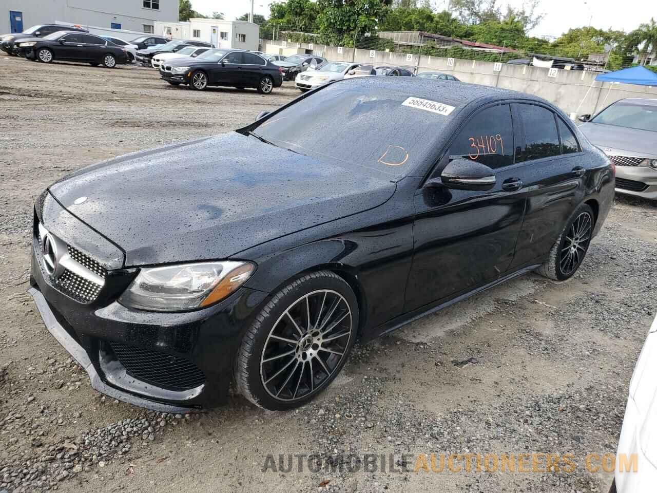 55SWF4JB5HU195668 MERCEDES-BENZ C-CLASS 2017