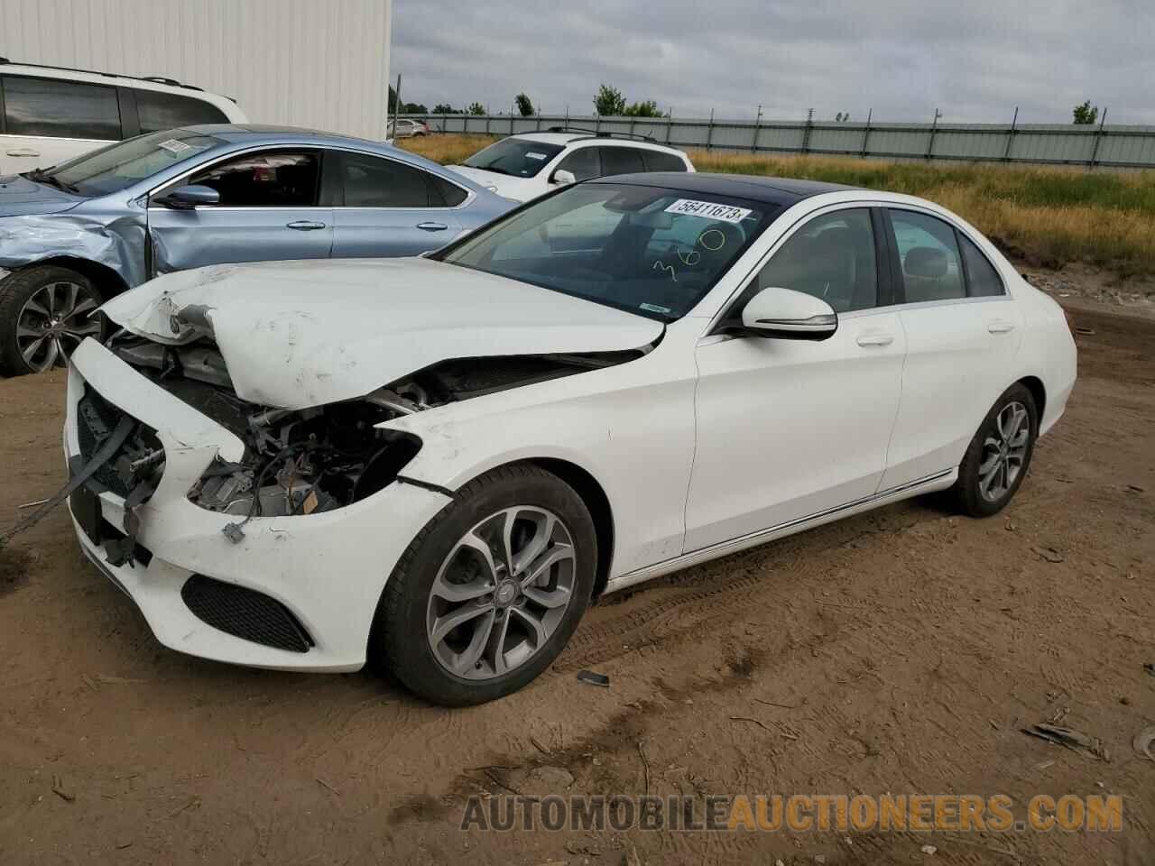 55SWF4JB5HU203722 MERCEDES-BENZ C-CLASS 2017