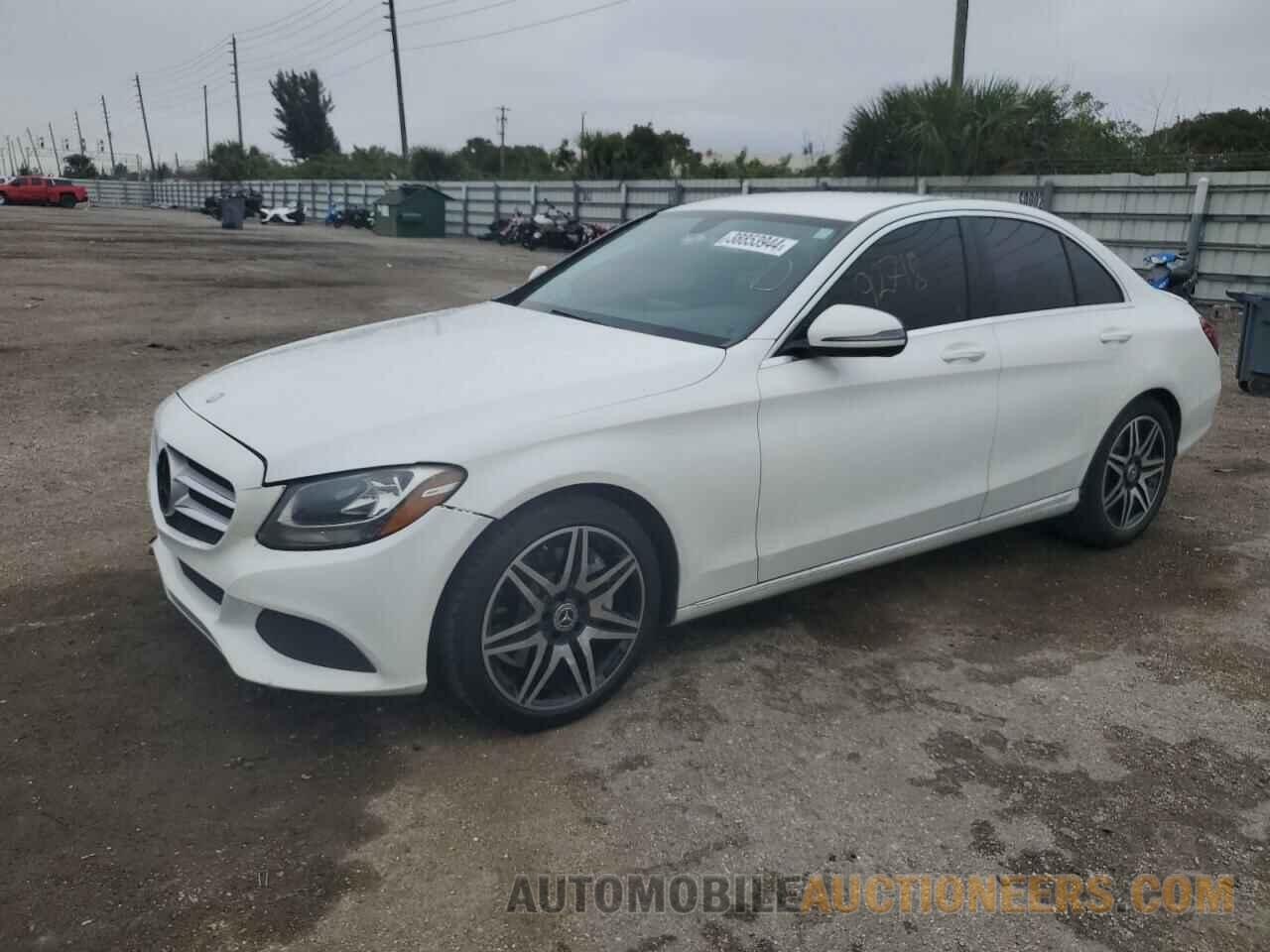 55SWF4JB5HU216549 MERCEDES-BENZ C-CLASS 2017