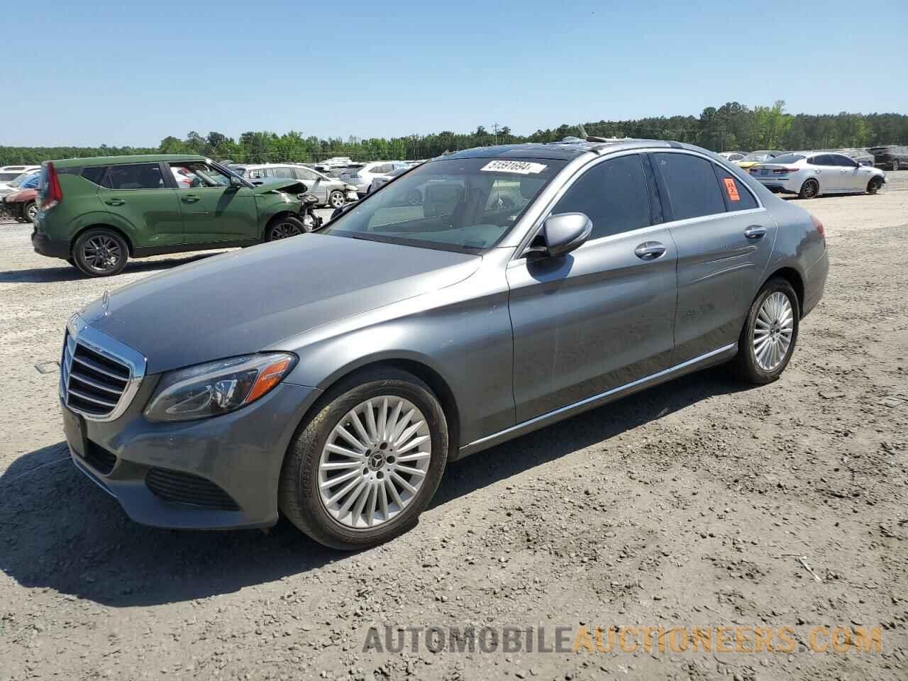 55SWF4JB5HU217586 MERCEDES-BENZ C-CLASS 2017