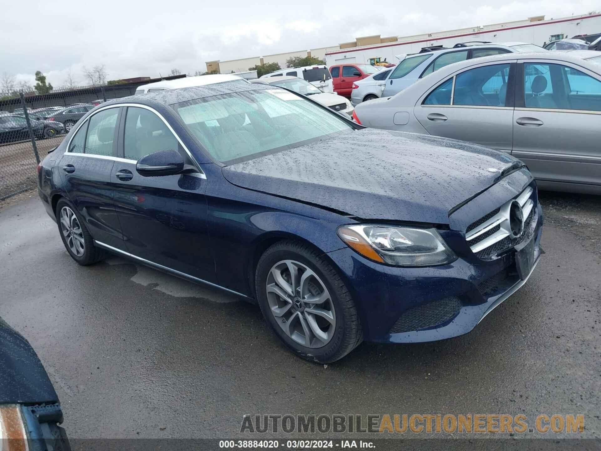 55SWF4JB5HU229141 MERCEDES-BENZ C 300 2017