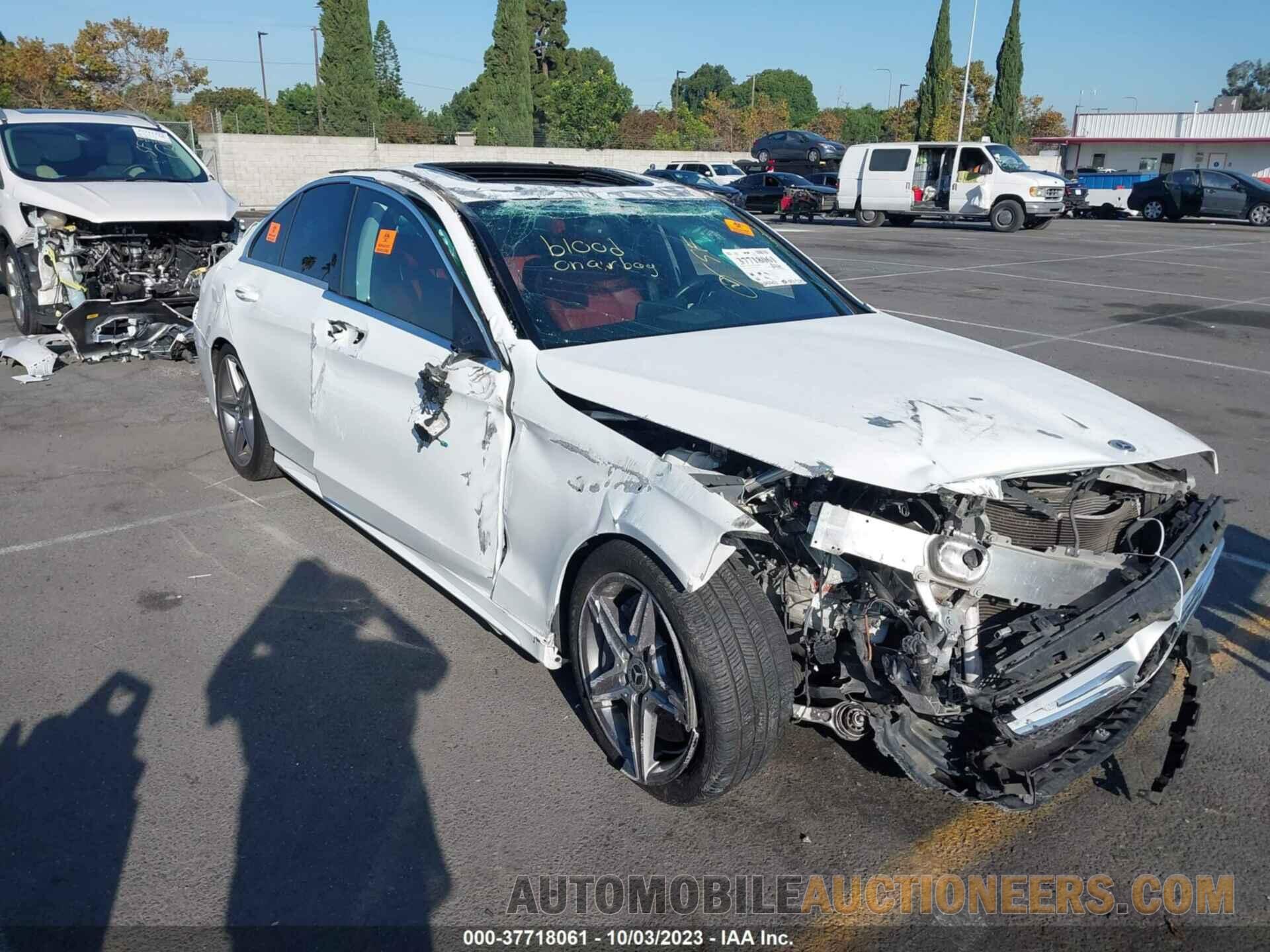 55SWF4JB5JU237259 MERCEDES-BENZ C 300 2018