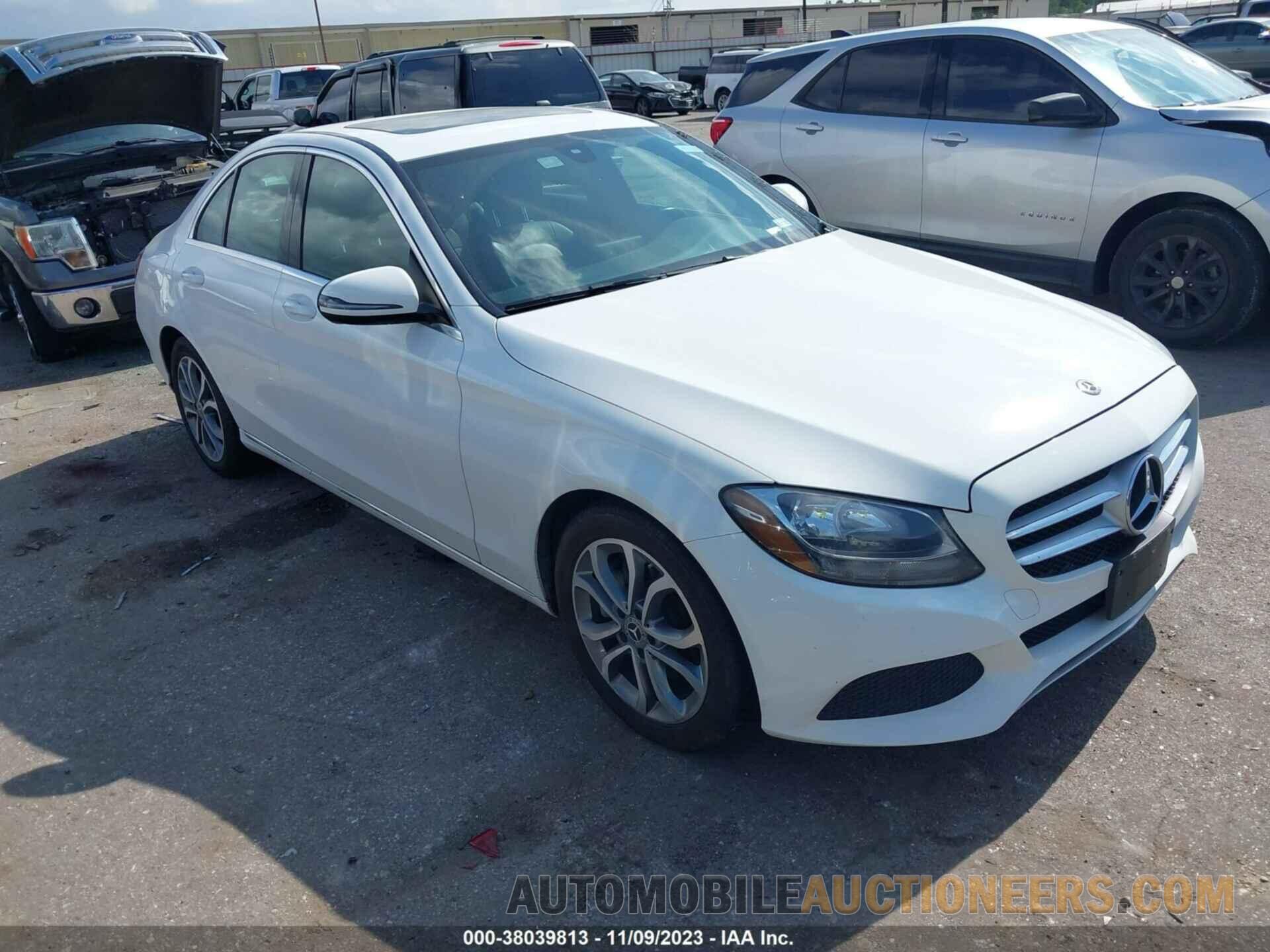 55SWF4JB5JU240260 MERCEDES-BENZ C 300 2018