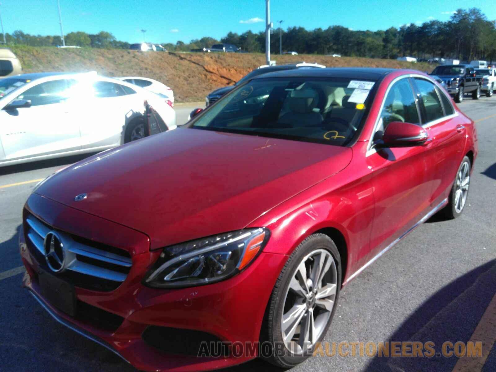 55SWF4JB5JU244115 Mercedes-Benz C-Class 2018