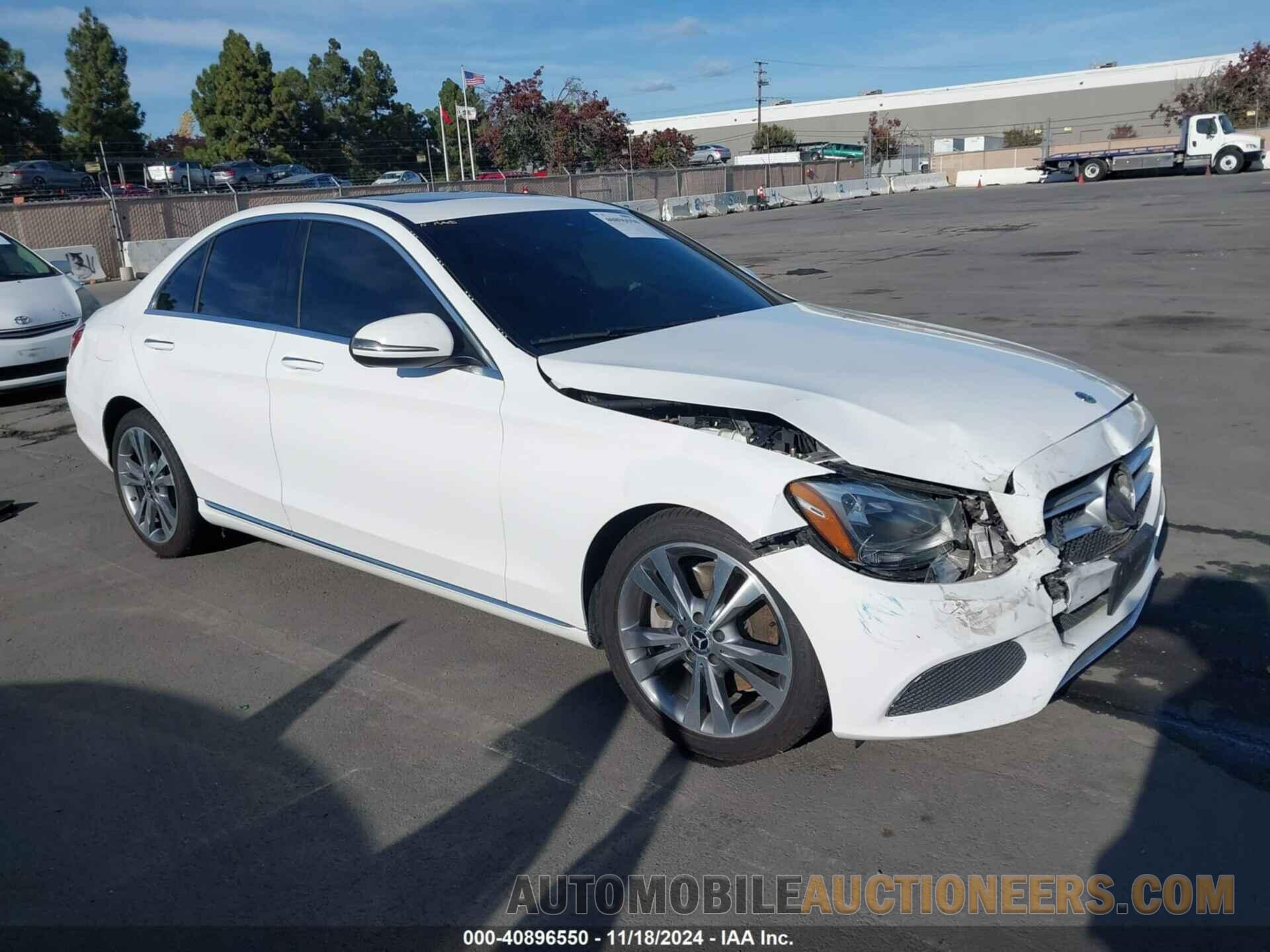 55SWF4JB5JU246348 MERCEDES-BENZ C 300 2018