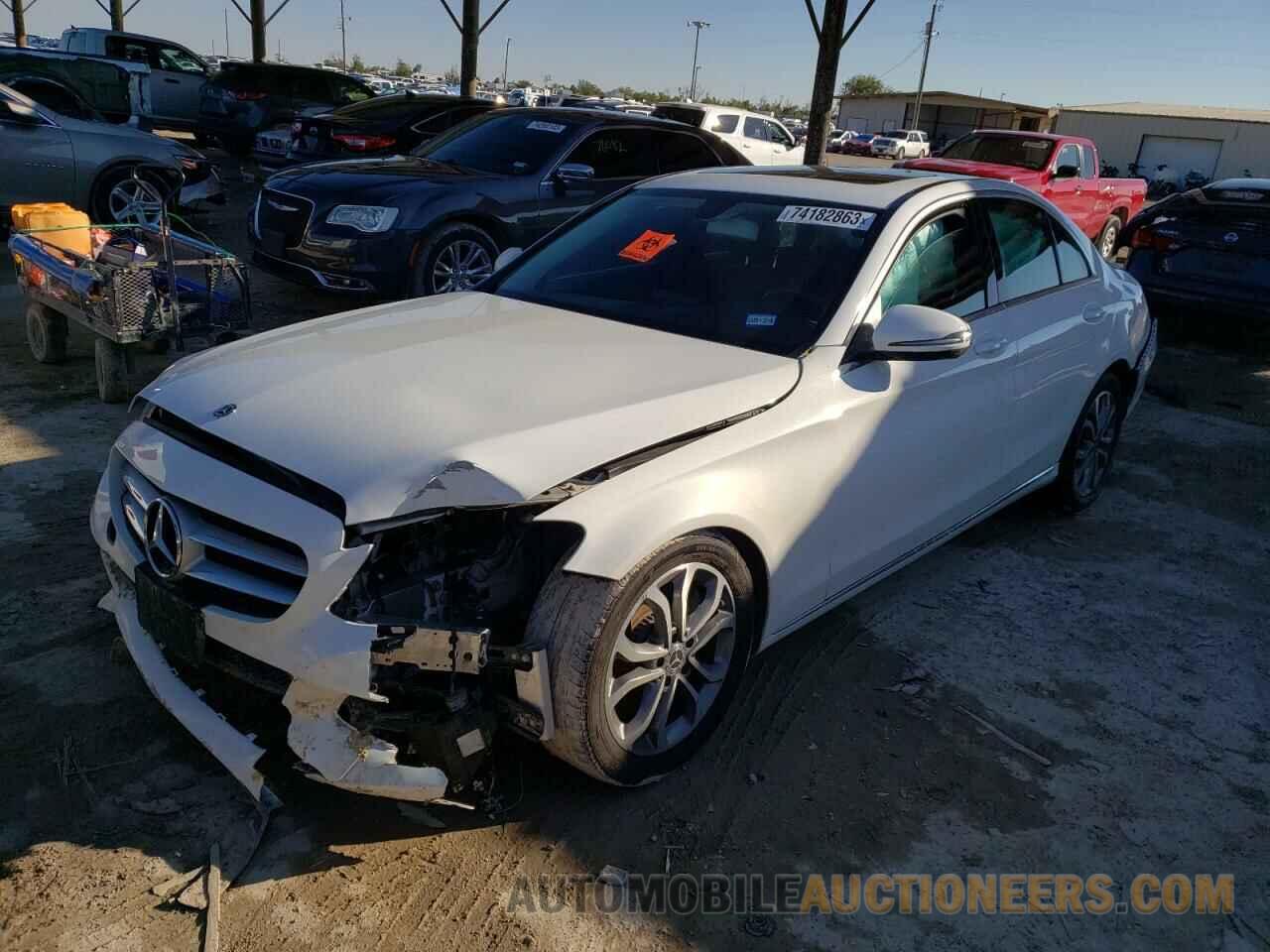 55SWF4JB5JU254076 MERCEDES-BENZ C-CLASS 2018