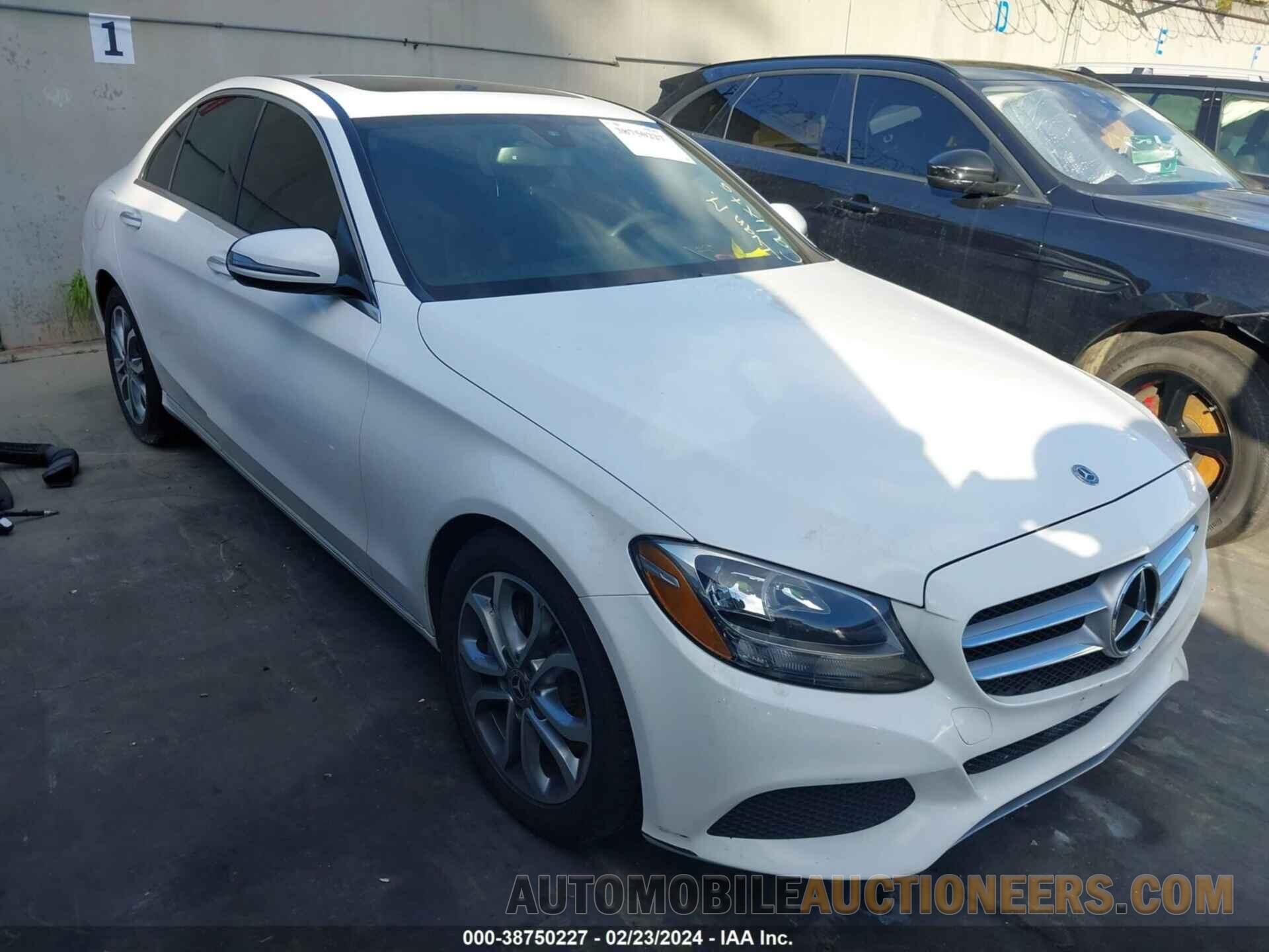 55SWF4JB5JU262386 MERCEDES-BENZ C 300 2018