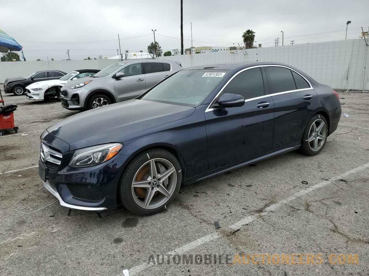 55SWF4JB5JU262615 MERCEDES-BENZ C-CLASS 2018