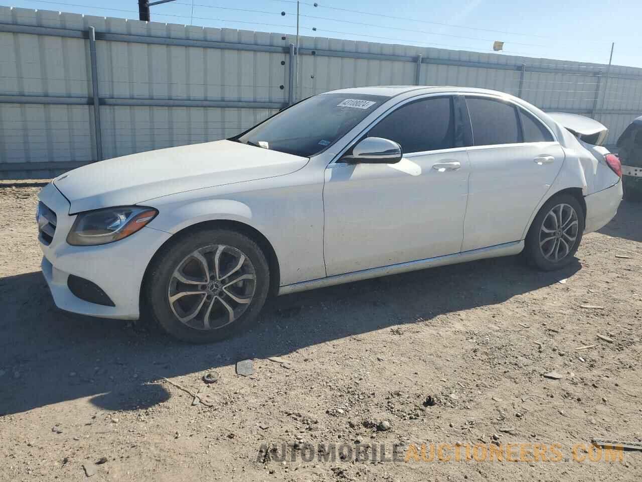 55SWF4JB5JU269189 MERCEDES-BENZ C-CLASS 2018