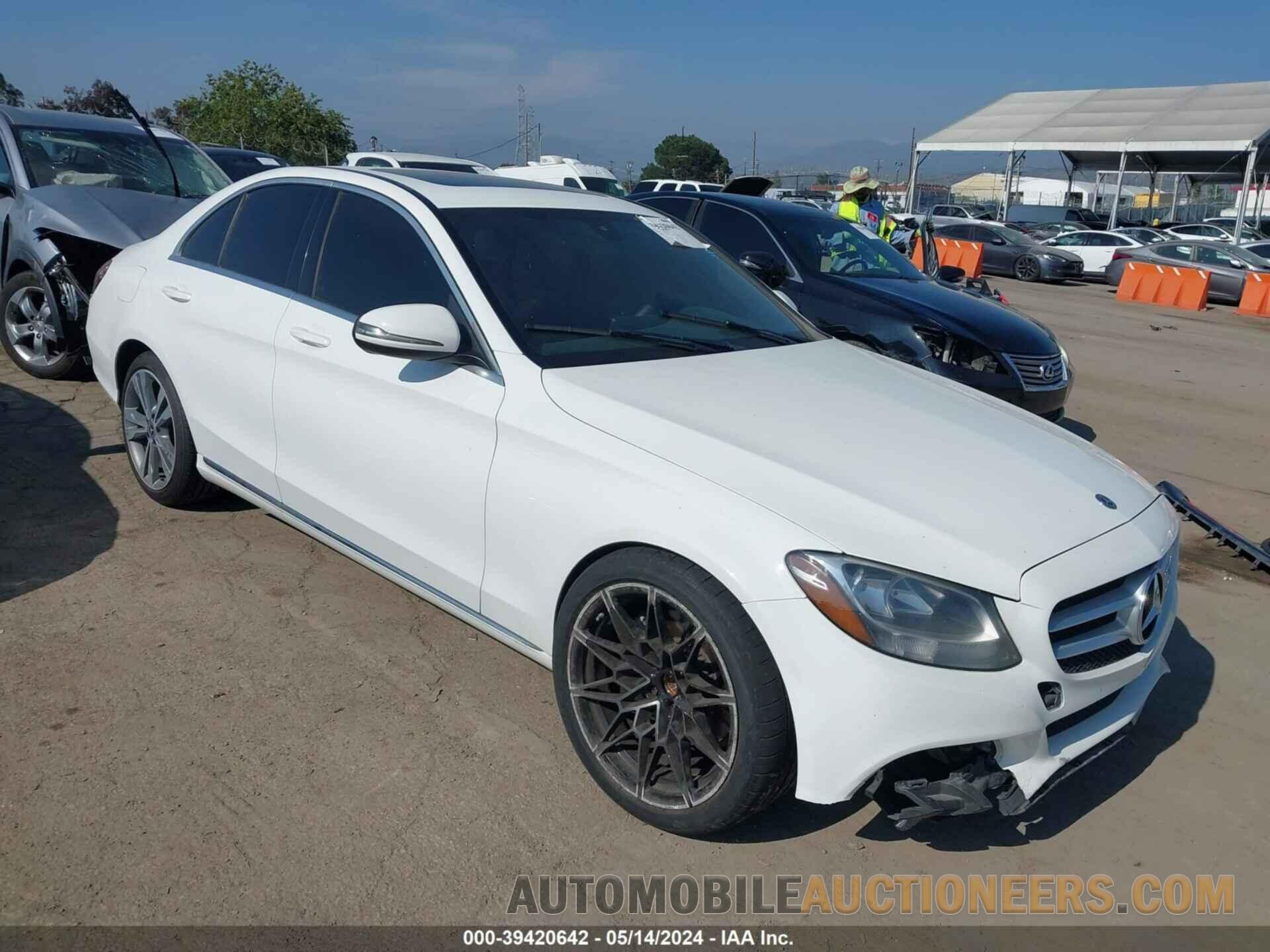 55SWF4JB5JU274442 MERCEDES-BENZ C 300 2018