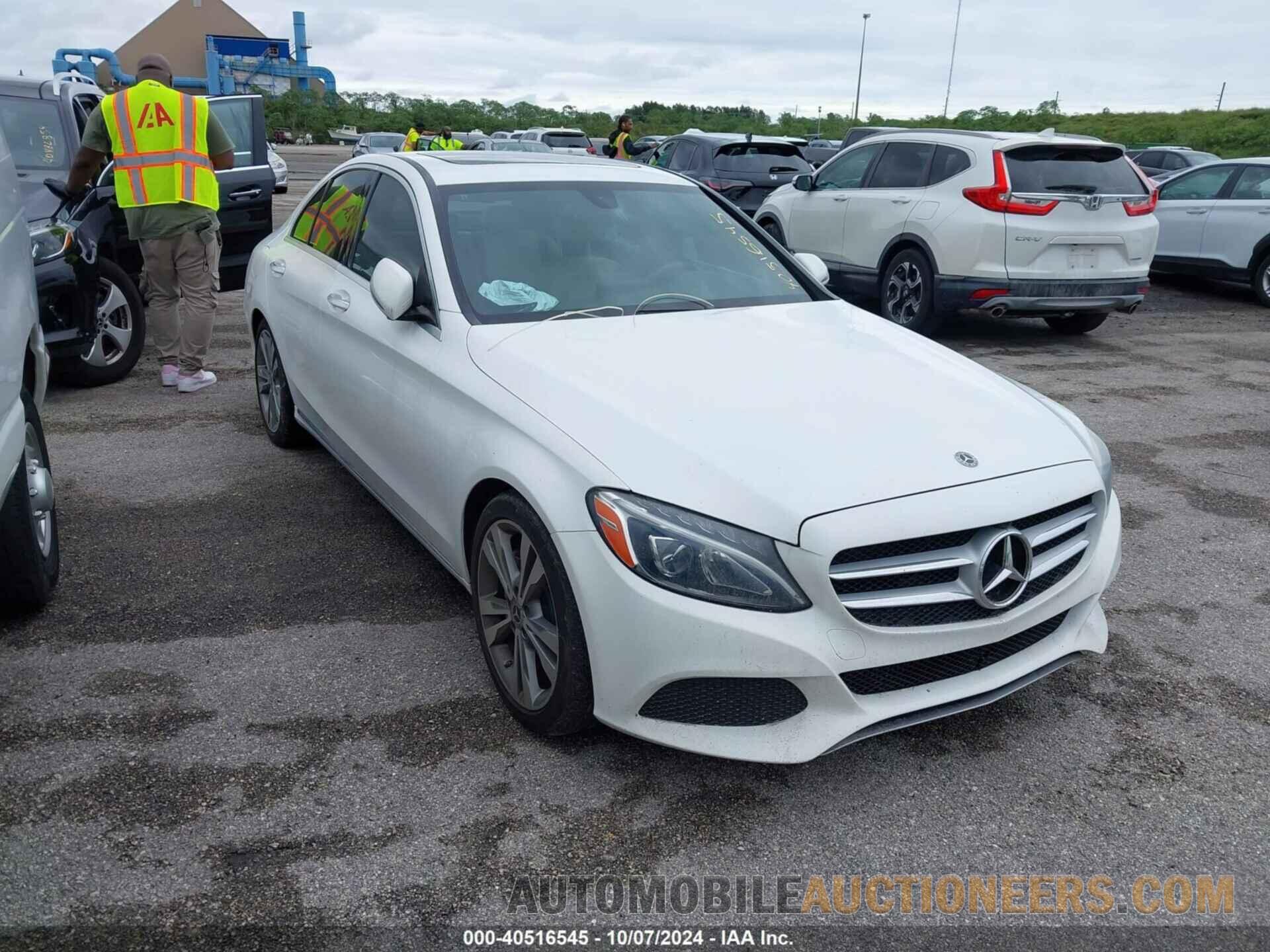 55SWF4JB5JU278880 MERCEDES-BENZ C 2018