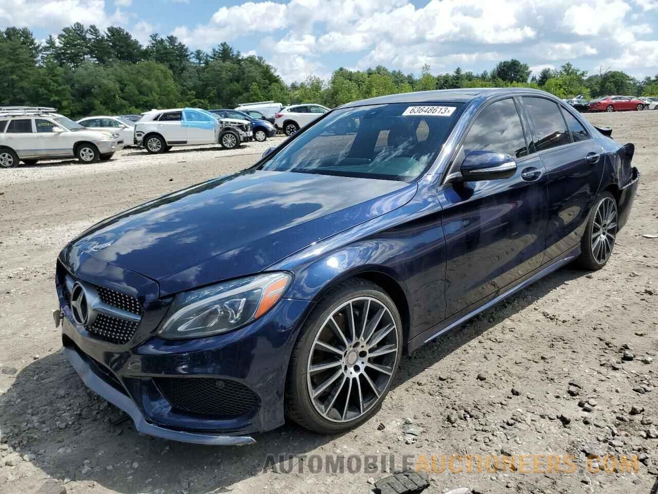 55SWF4JB6FU044917 MERCEDES-BENZ C-CLASS 2015