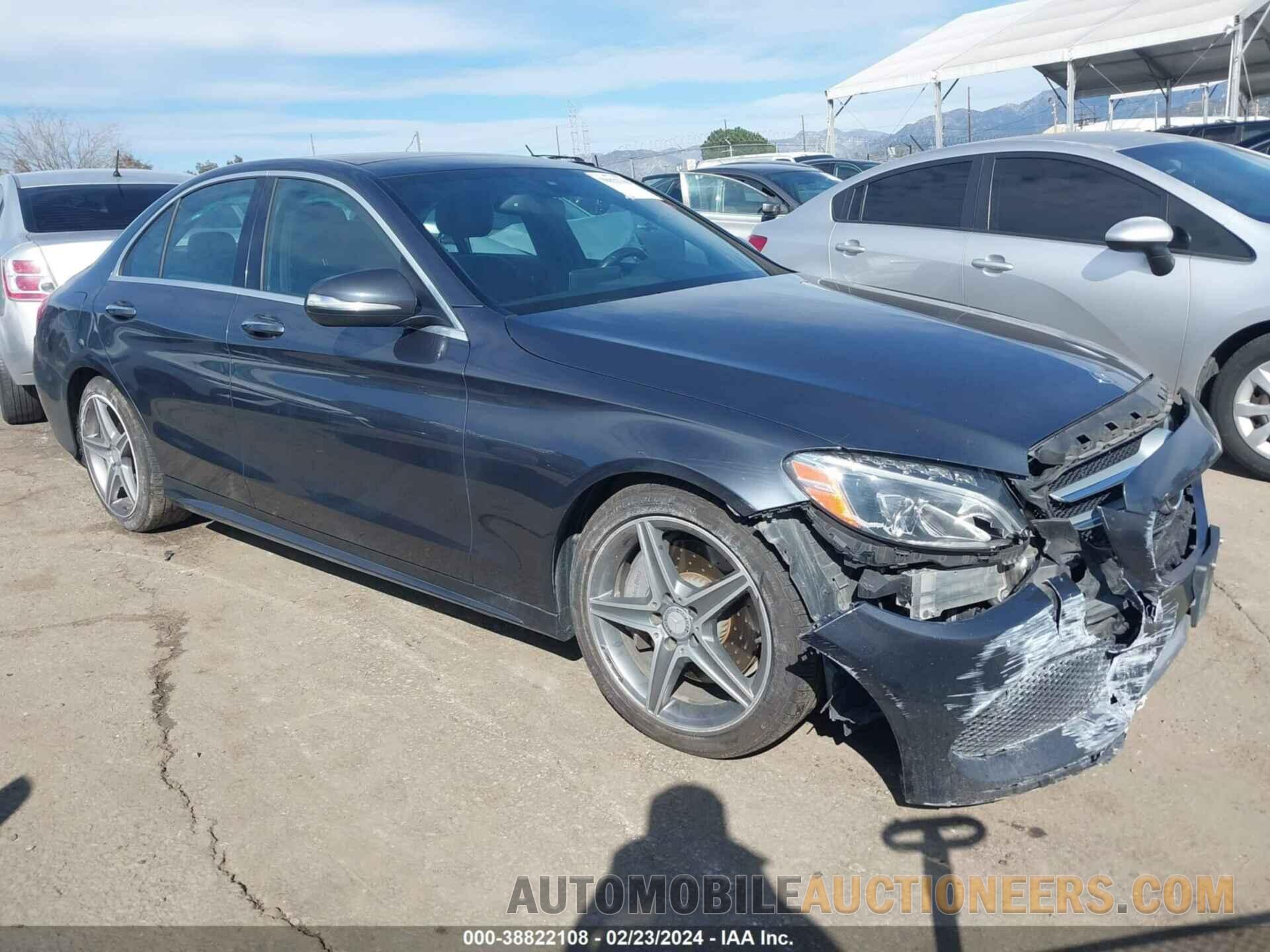 55SWF4JB6FU045971 MERCEDES-BENZ C 300 2015