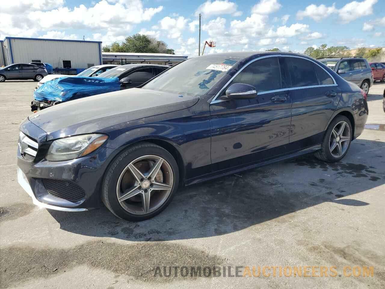 55SWF4JB6FU046053 MERCEDES-BENZ C-CLASS 2015