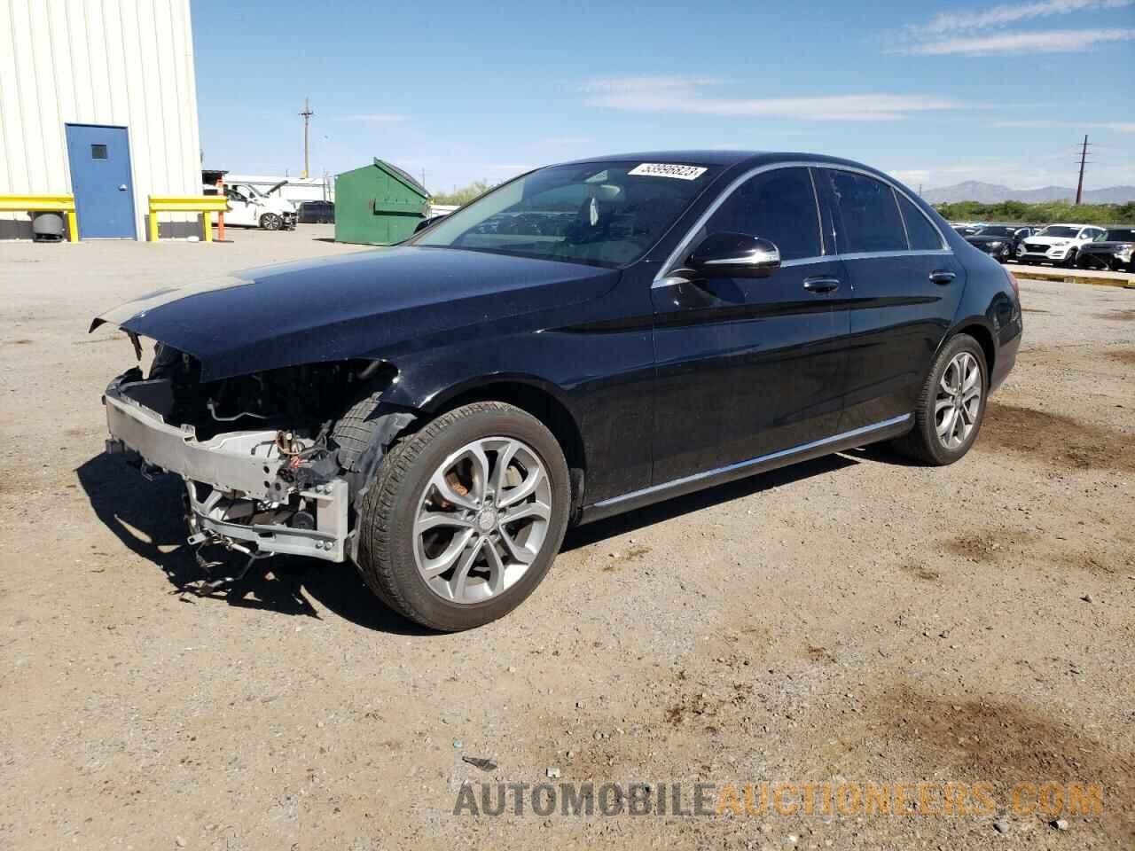 55SWF4JB6FU048904 MERCEDES-BENZ C-CLASS 2015