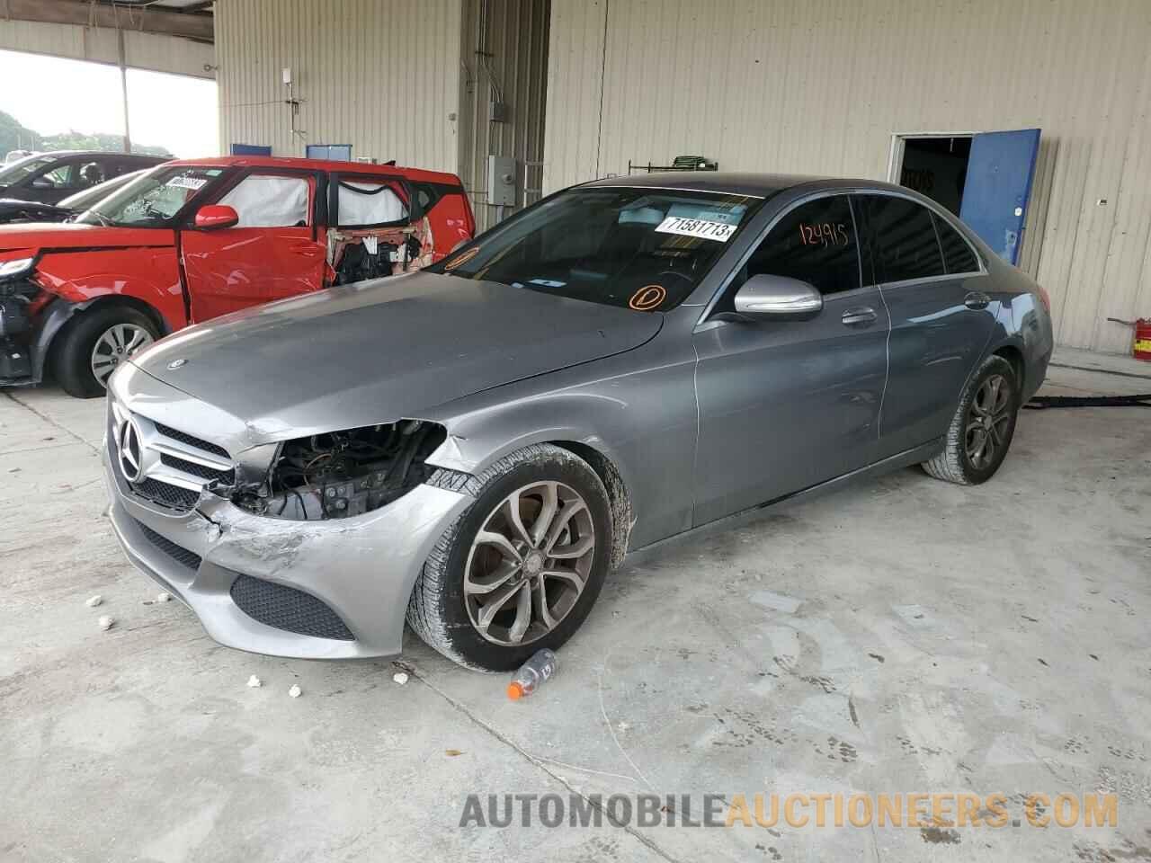 55SWF4JB6FU054475 MERCEDES-BENZ C-CLASS 2015