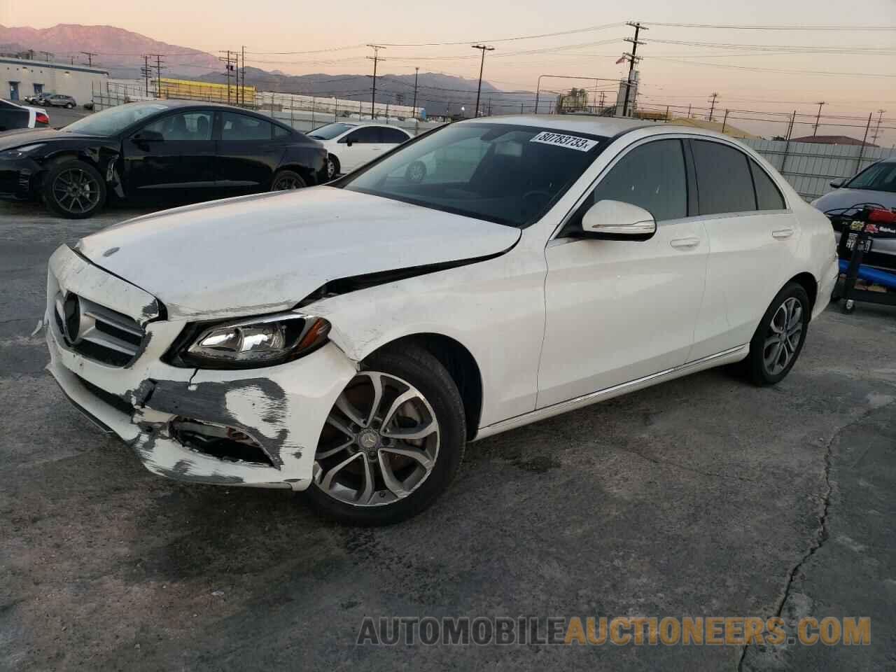 55SWF4JB6FU056145 MERCEDES-BENZ C-CLASS 2015