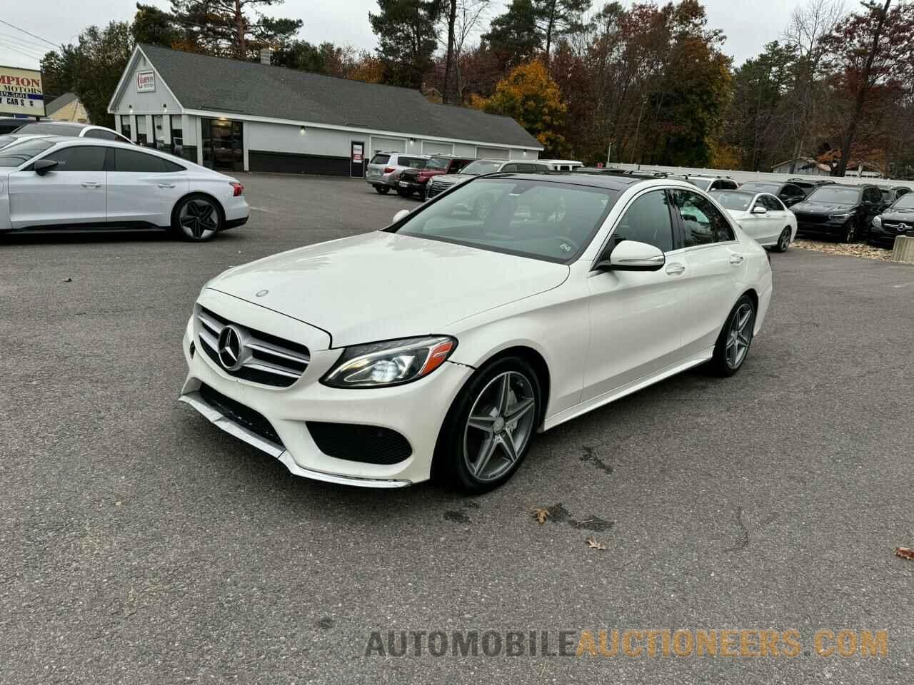 55SWF4JB6FU056629 MERCEDES-BENZ C-CLASS 2015