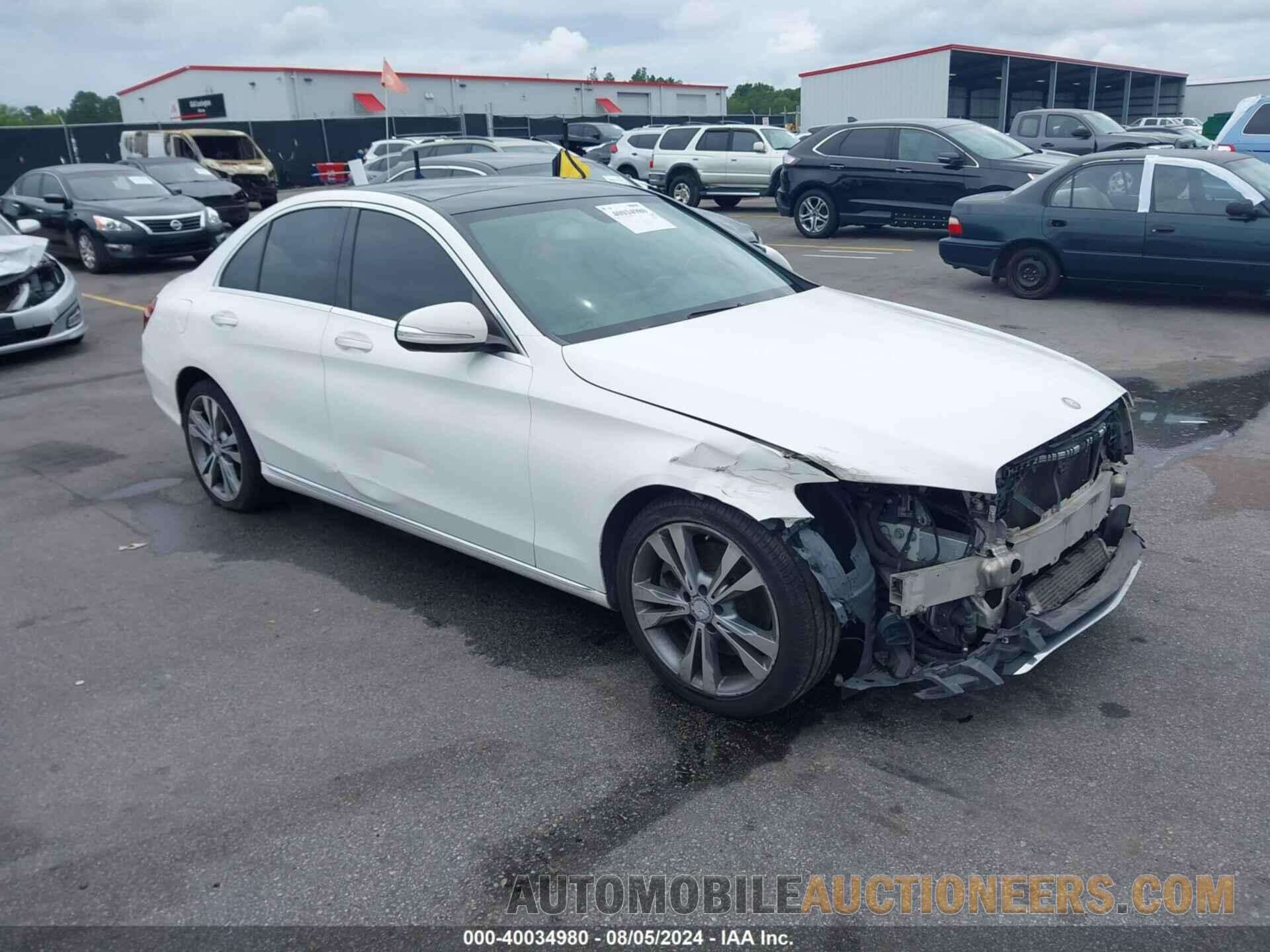 55SWF4JB6FU057120 MERCEDES-BENZ C 300 2015