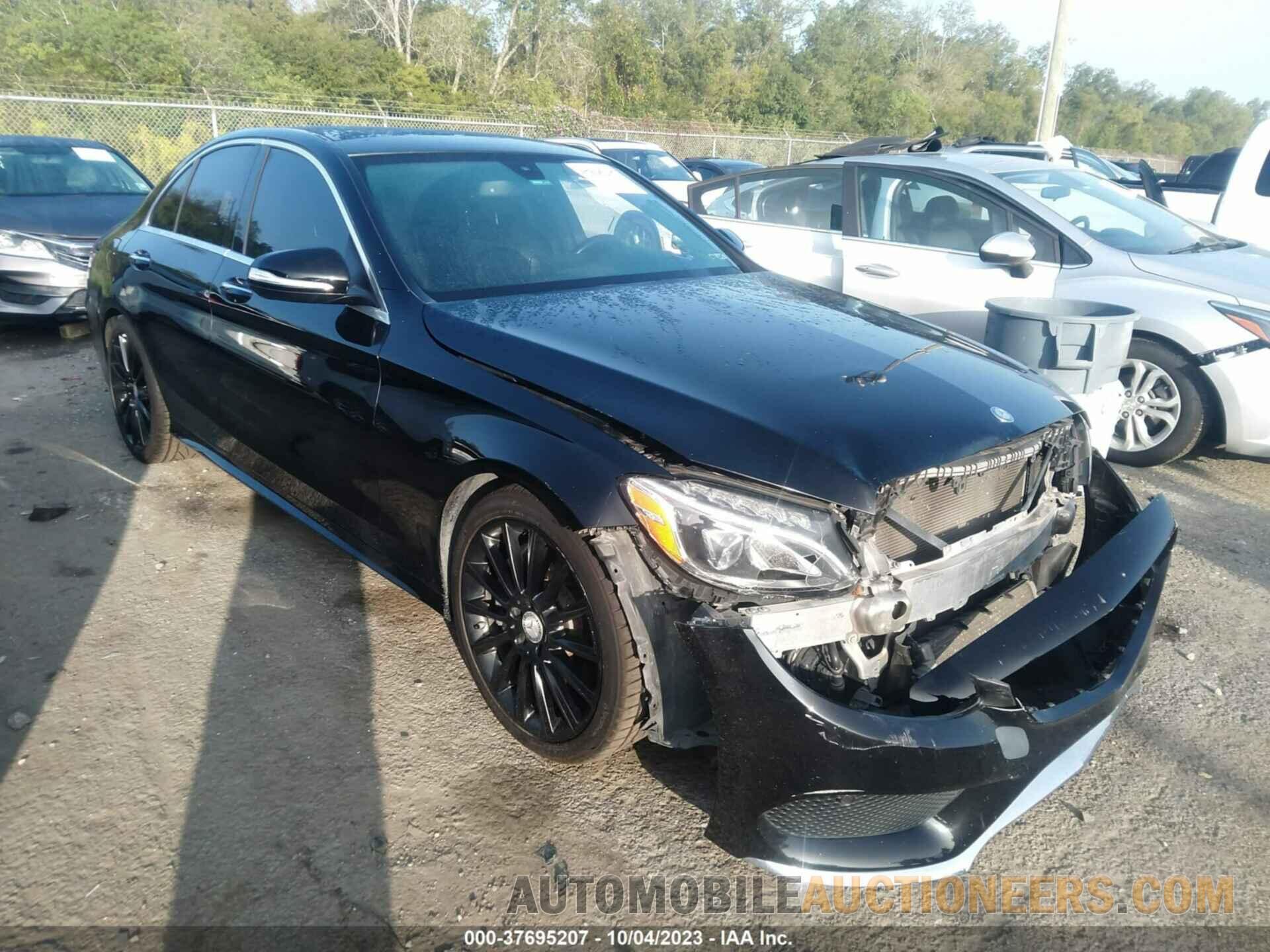 55SWF4JB6FU057358 MERCEDES-BENZ C-CLASS 2015