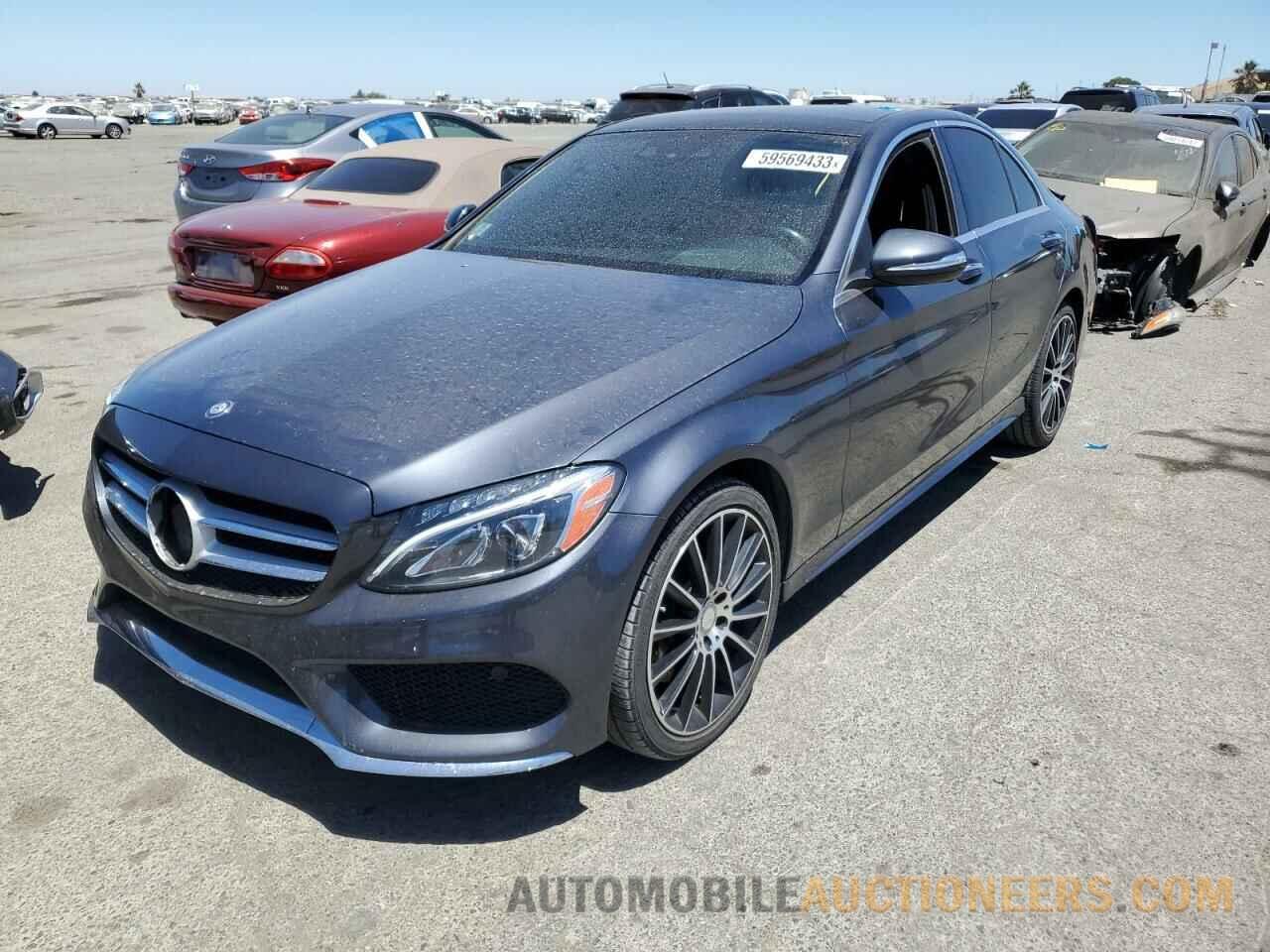 55SWF4JB6FU058719 MERCEDES-BENZ C-CLASS 2015