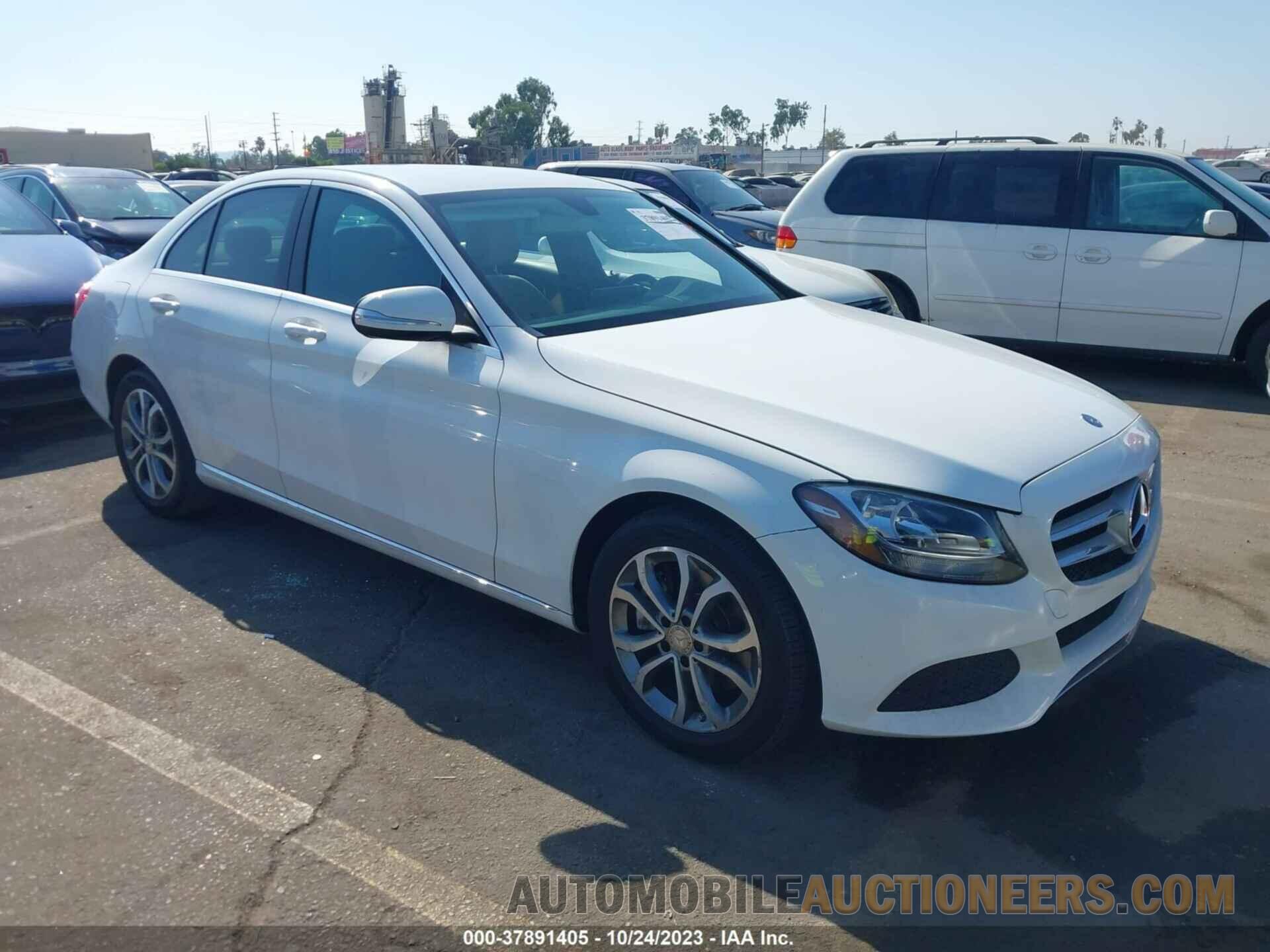 55SWF4JB6FU060499 MERCEDES-BENZ C-CLASS 2015