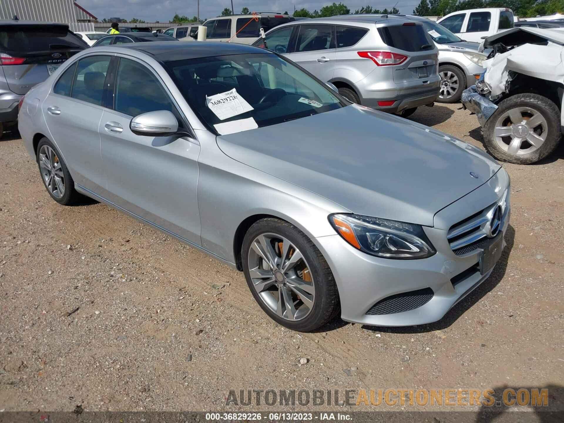 55SWF4JB6FU062110 MERCEDES-BENZ C-CLASS 2015