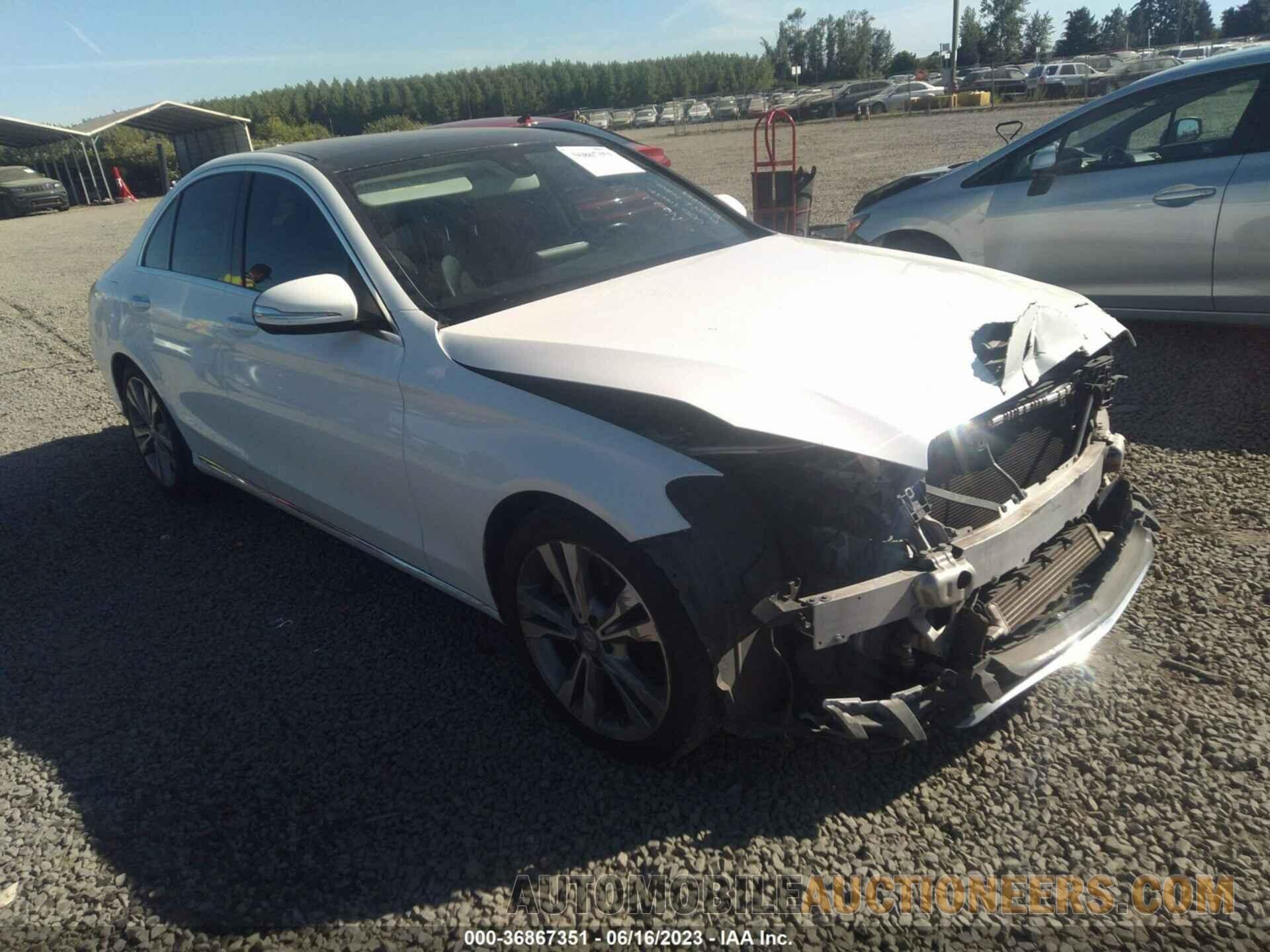 55SWF4JB6FU065735 MERCEDES-BENZ C-CLASS 2015