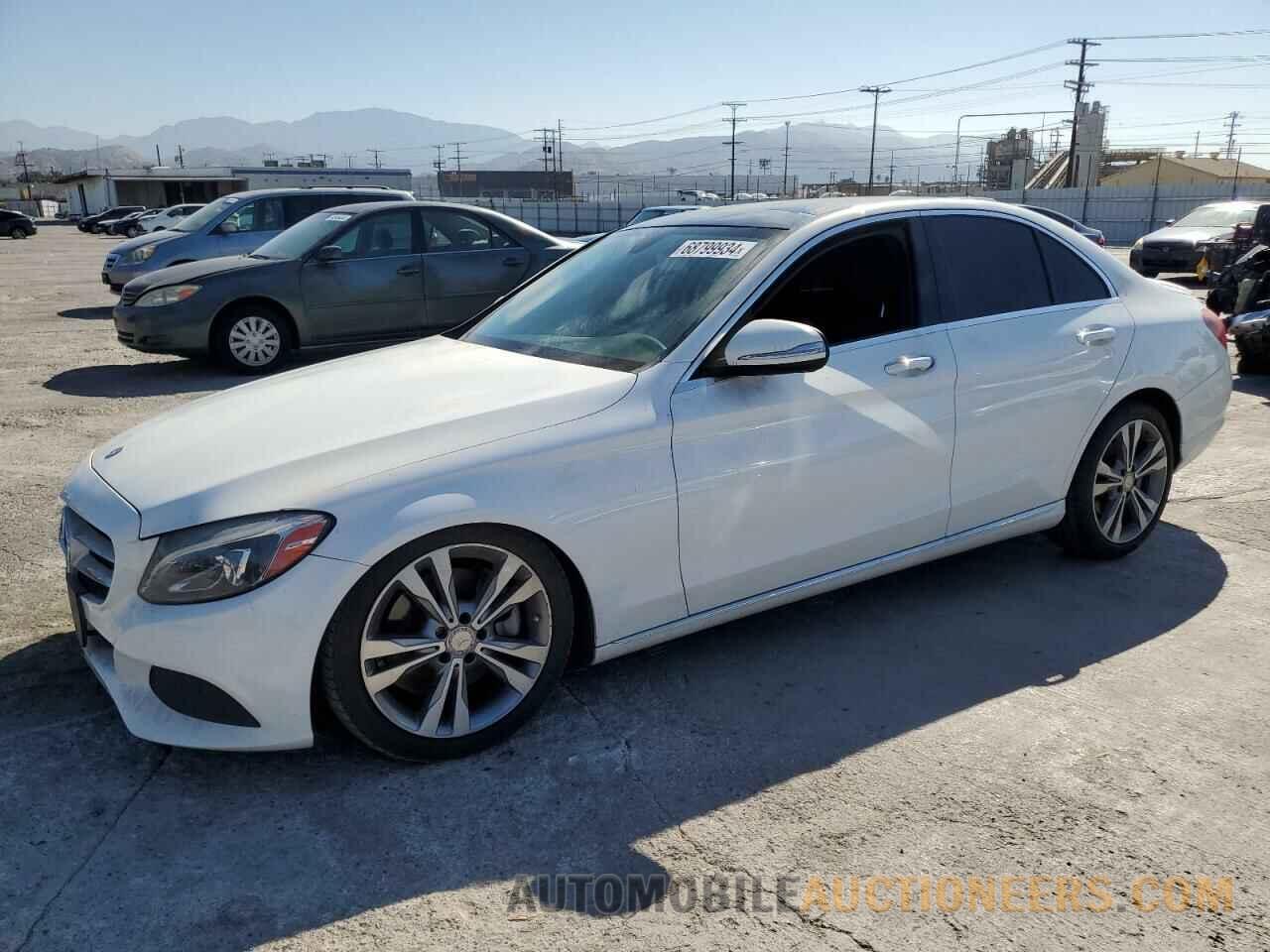 55SWF4JB6FU070272 MERCEDES-BENZ C-CLASS 2015