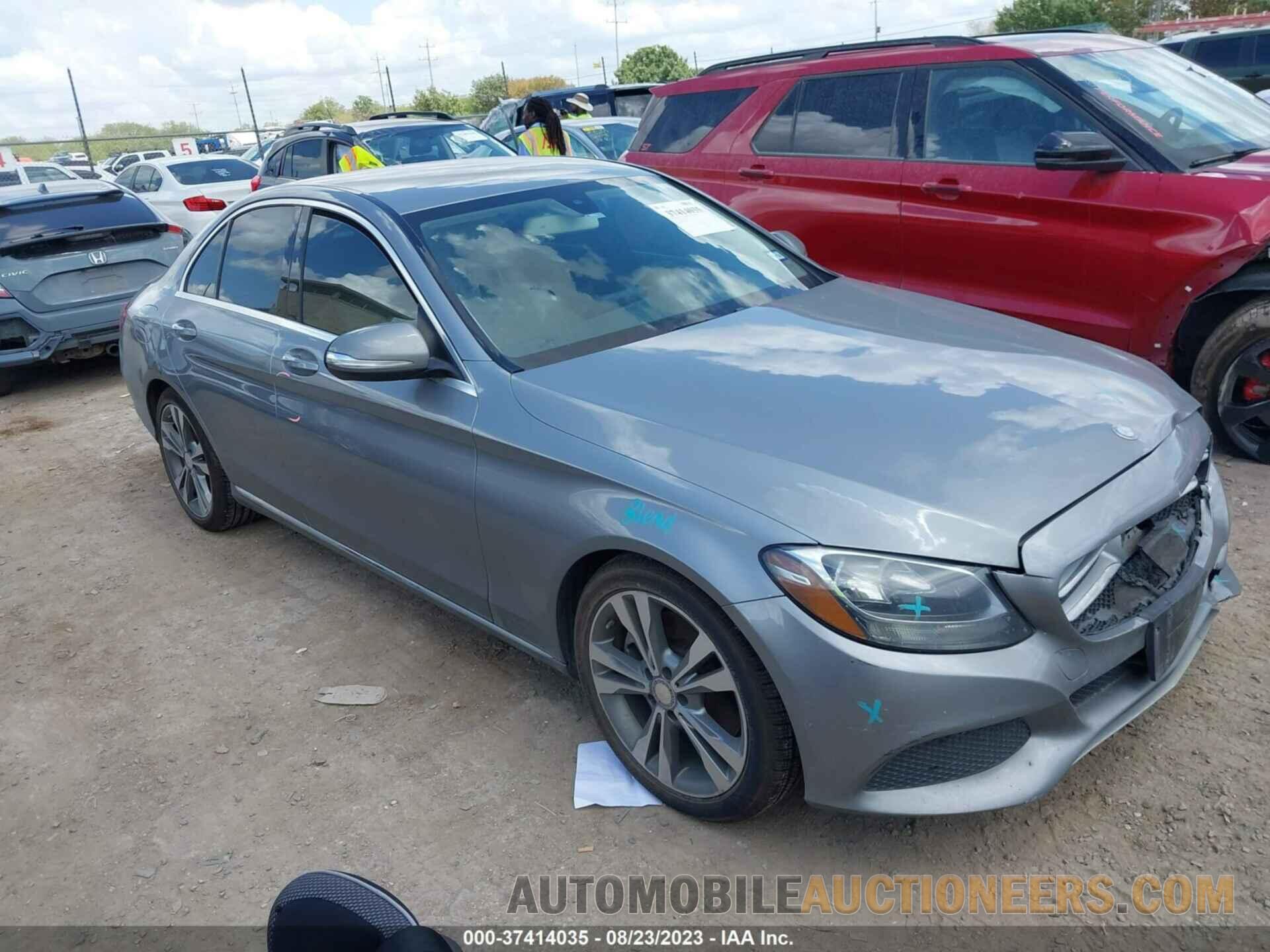 55SWF4JB6FU071079 MERCEDES-BENZ C-CLASS 2015